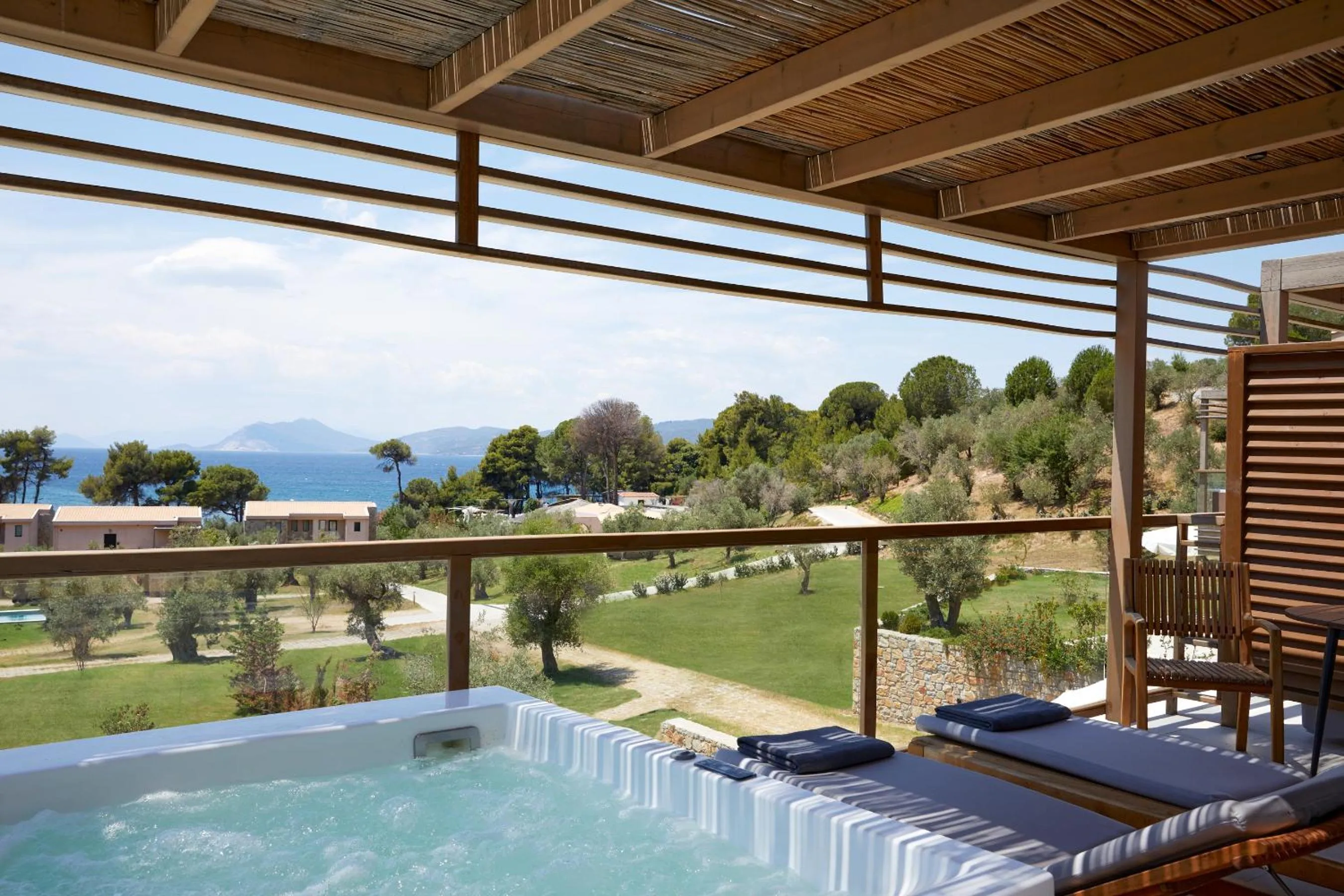 Hot Tub in ELIVI Skiathos