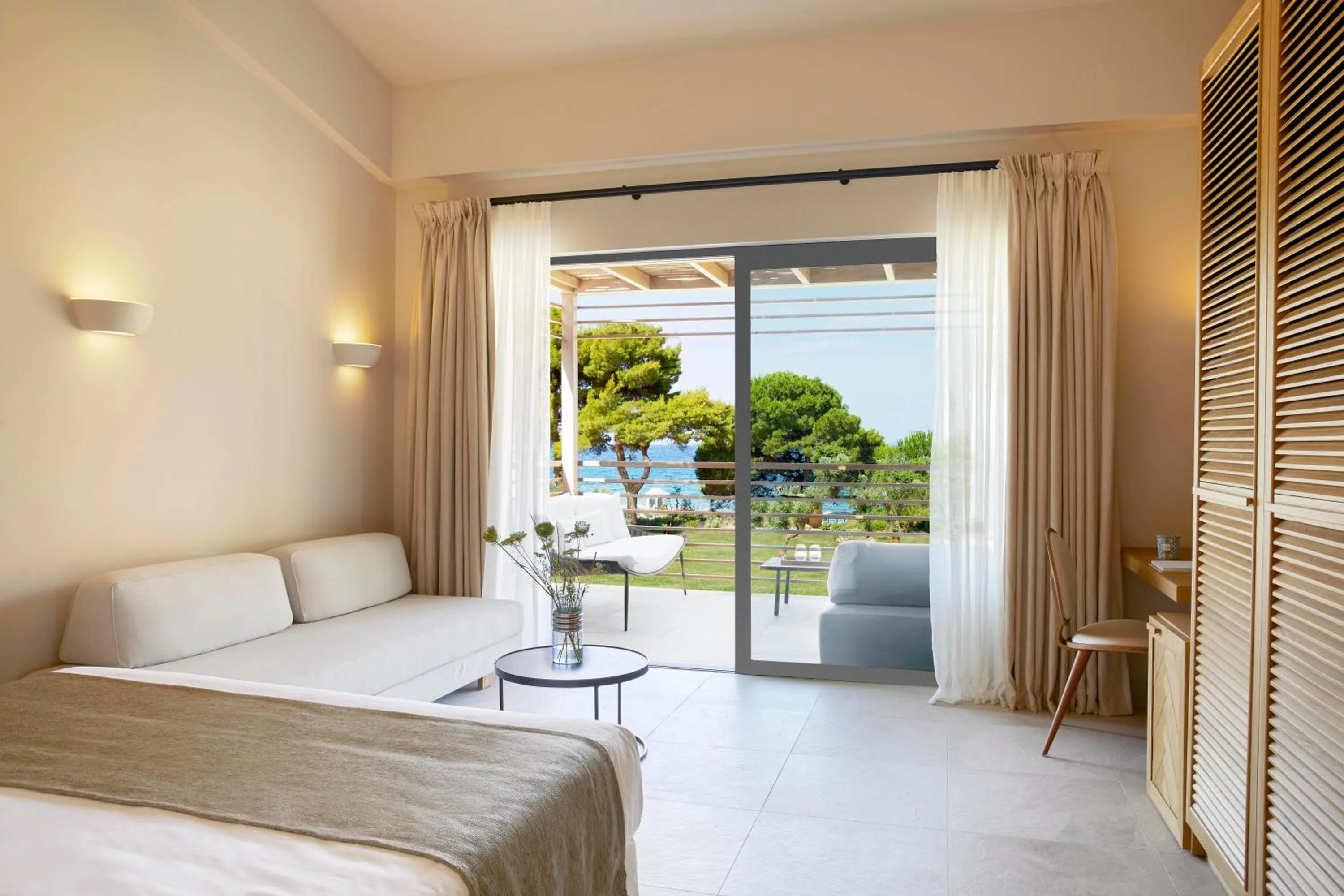 Bedroom, Bed in ELIVI Skiathos