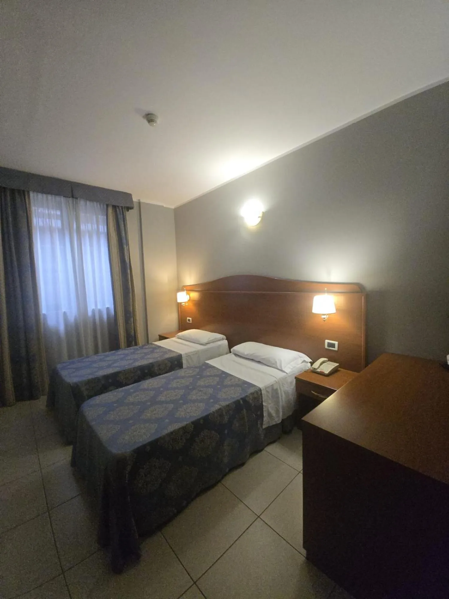 Bed in Hotel Rigolfo