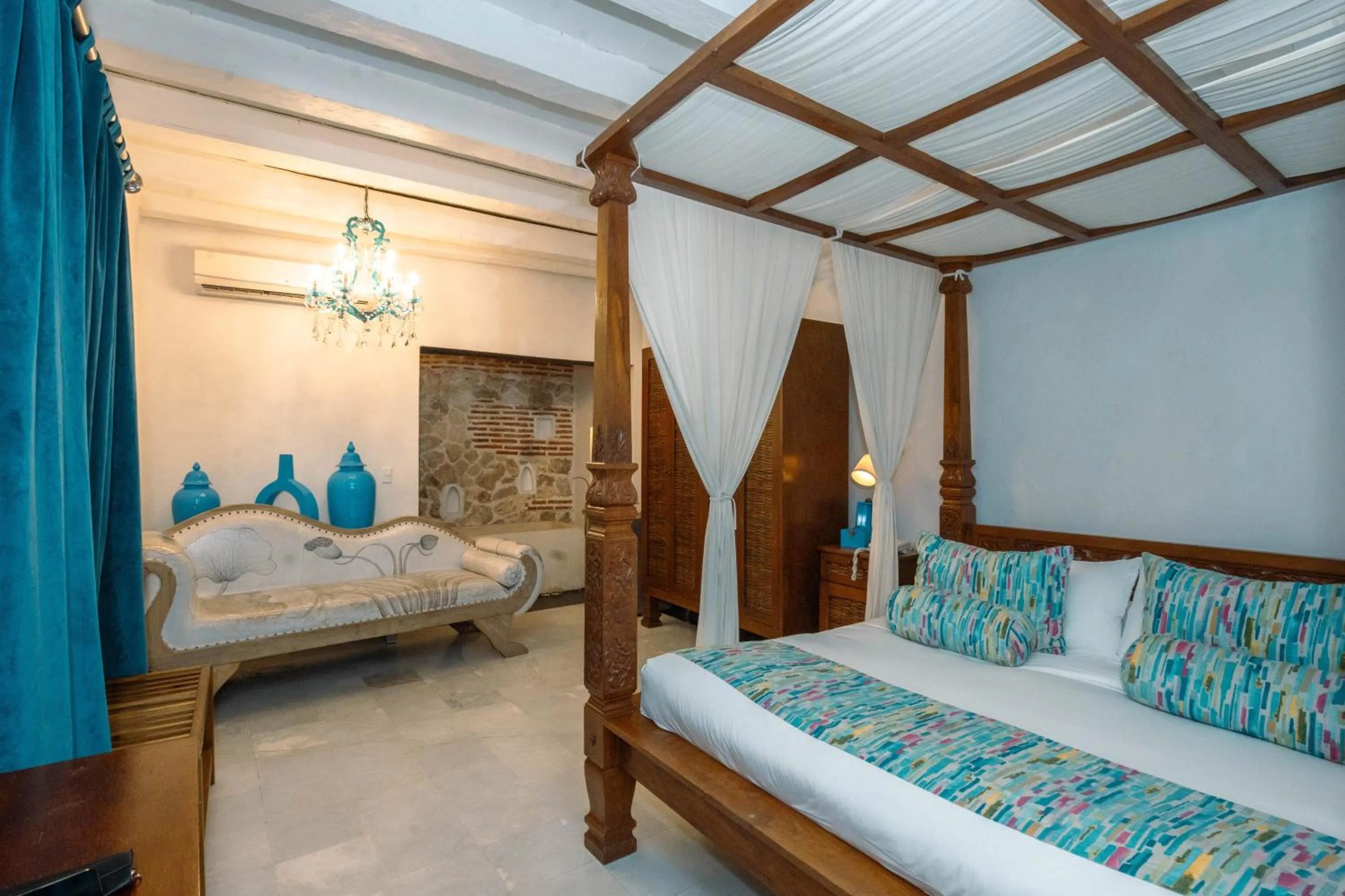 Bed in Hotel Aguamarina Boutique