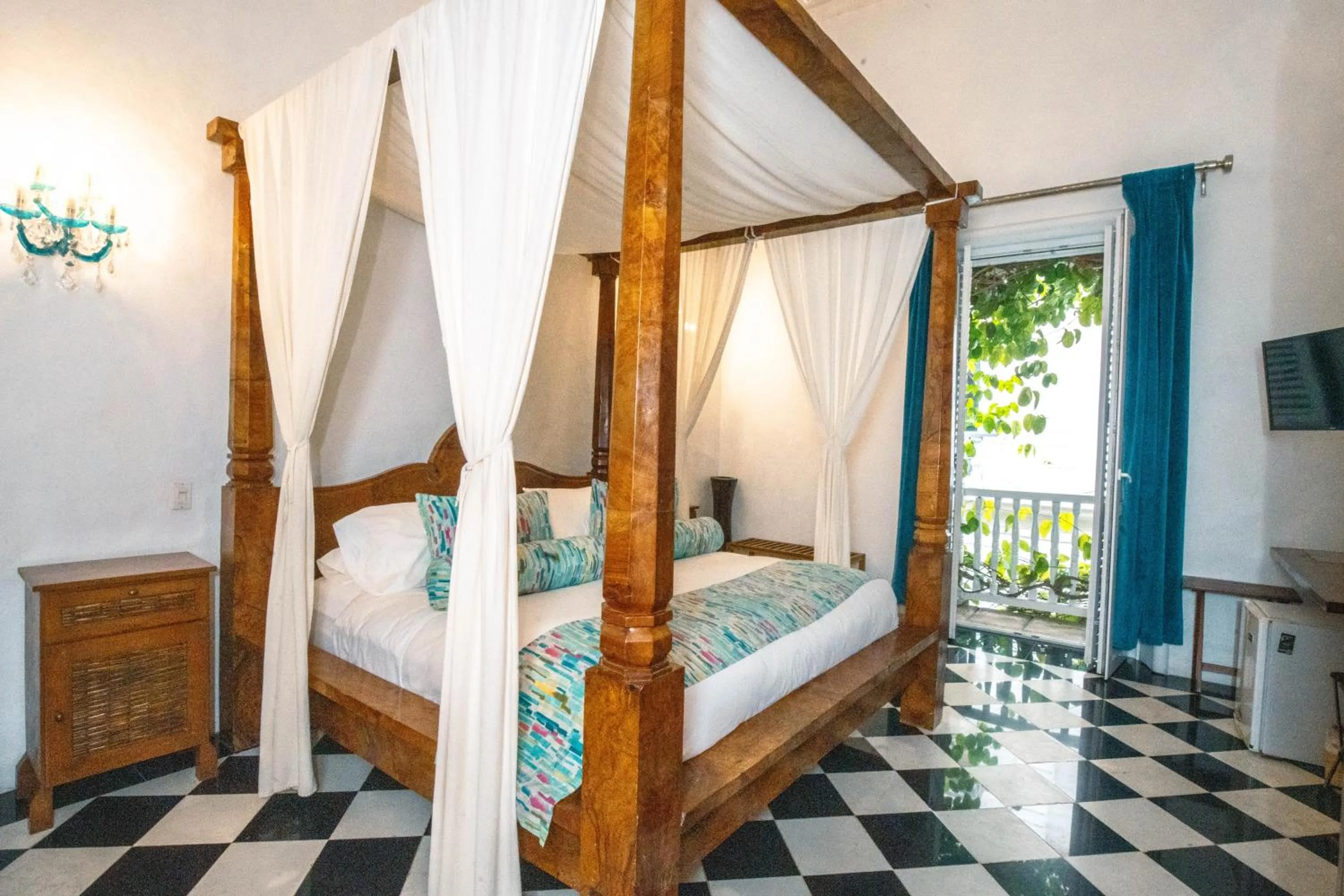 Bed in Hotel Aguamarina Boutique