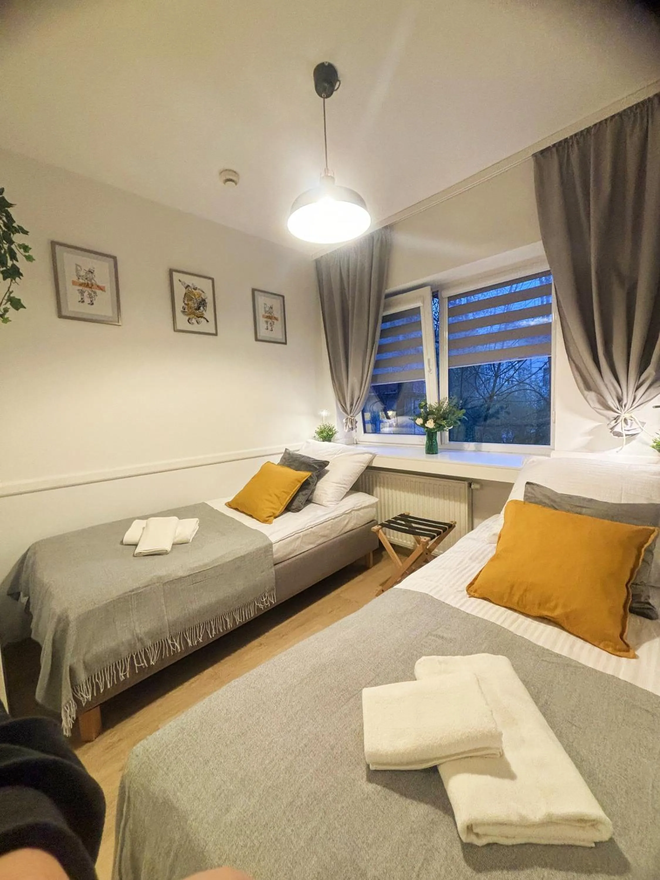 Economy Twin Room in Great Polonia Kraków City Center