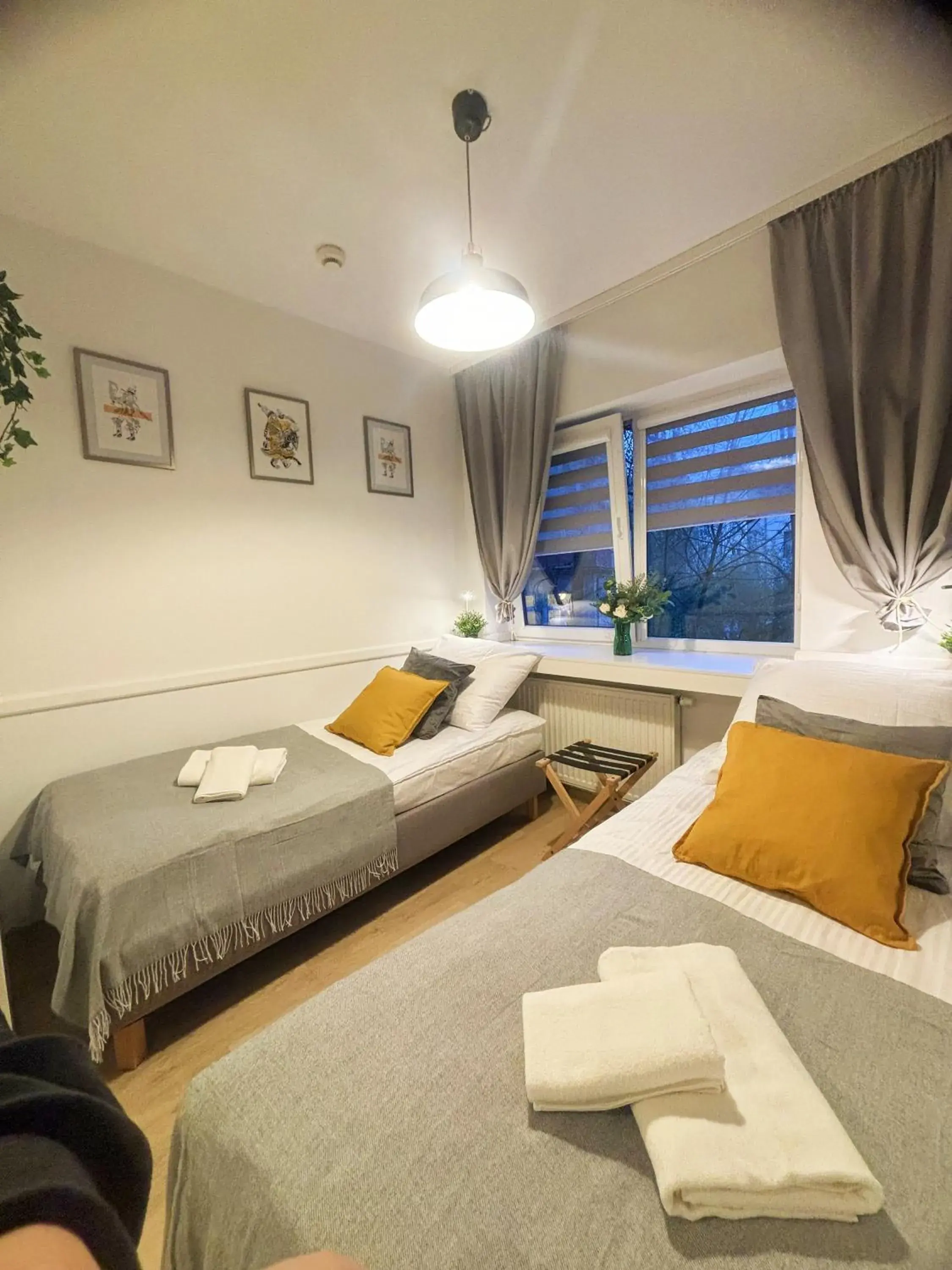 Economy Twin Room in Great Polonia Kraków City Center Economy Twin Room in Great Polonia Kraków City Center