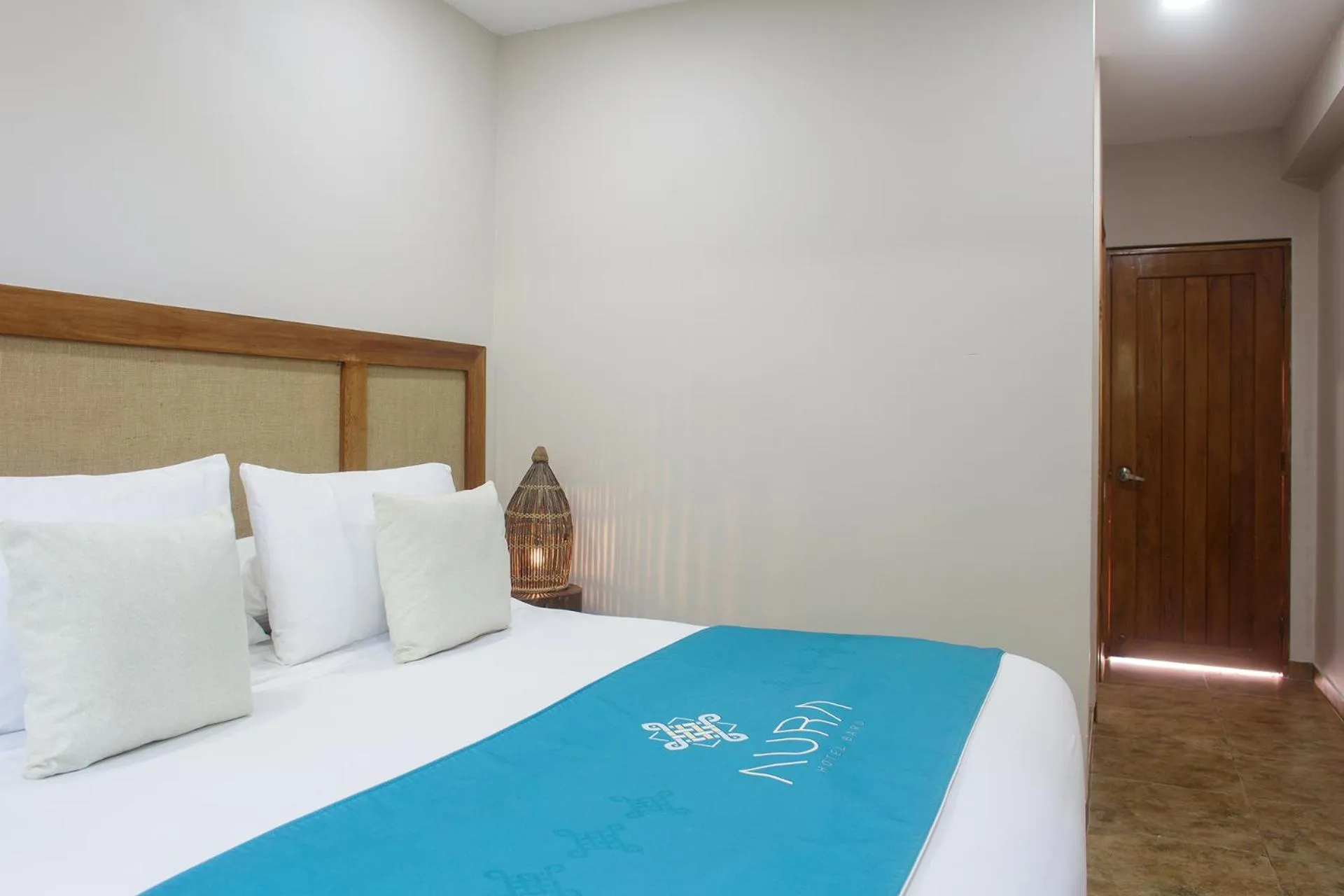 Bed in Aura Hotel Barú