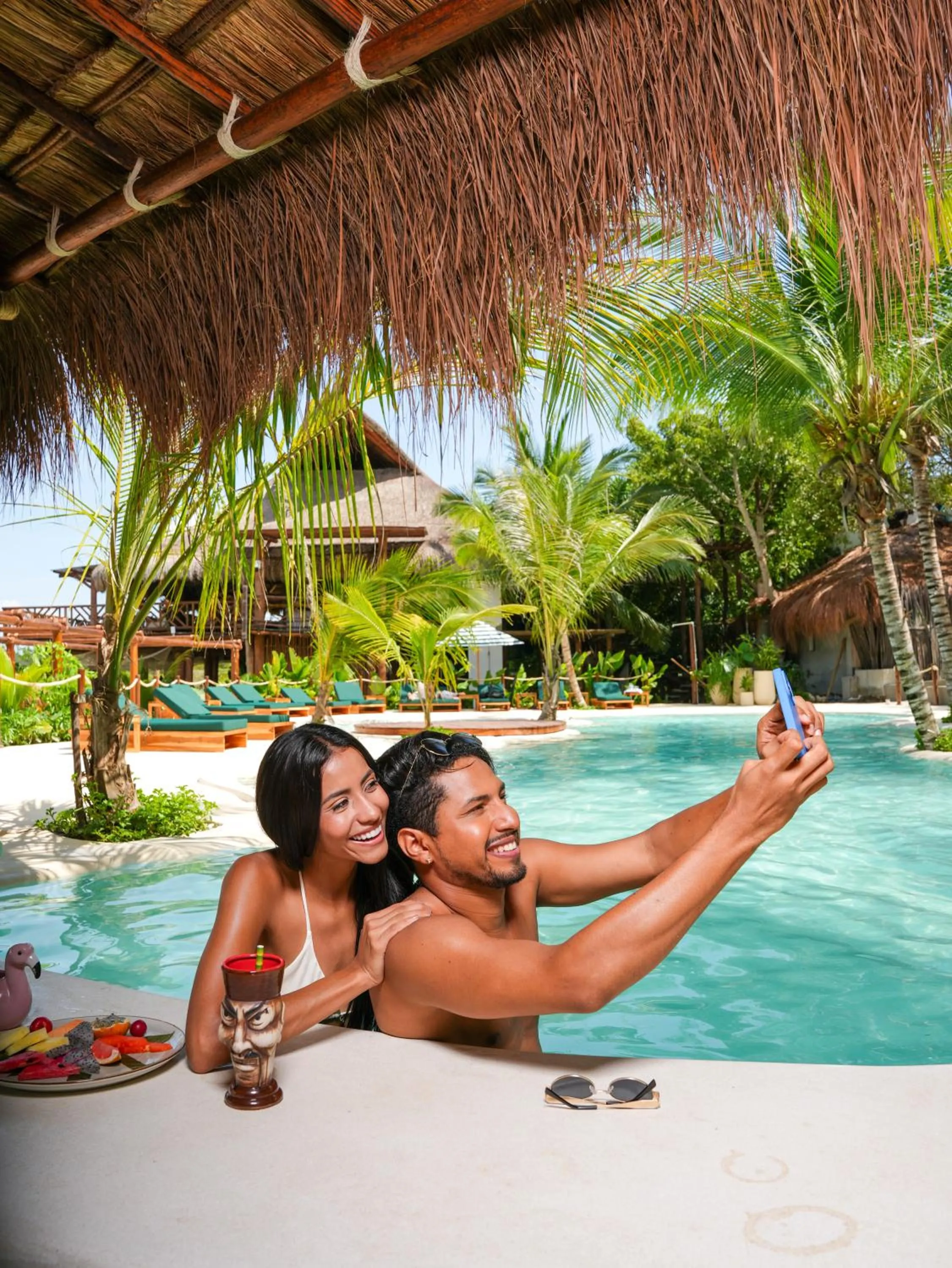 Swimming pool in Aura Hotel Barú
