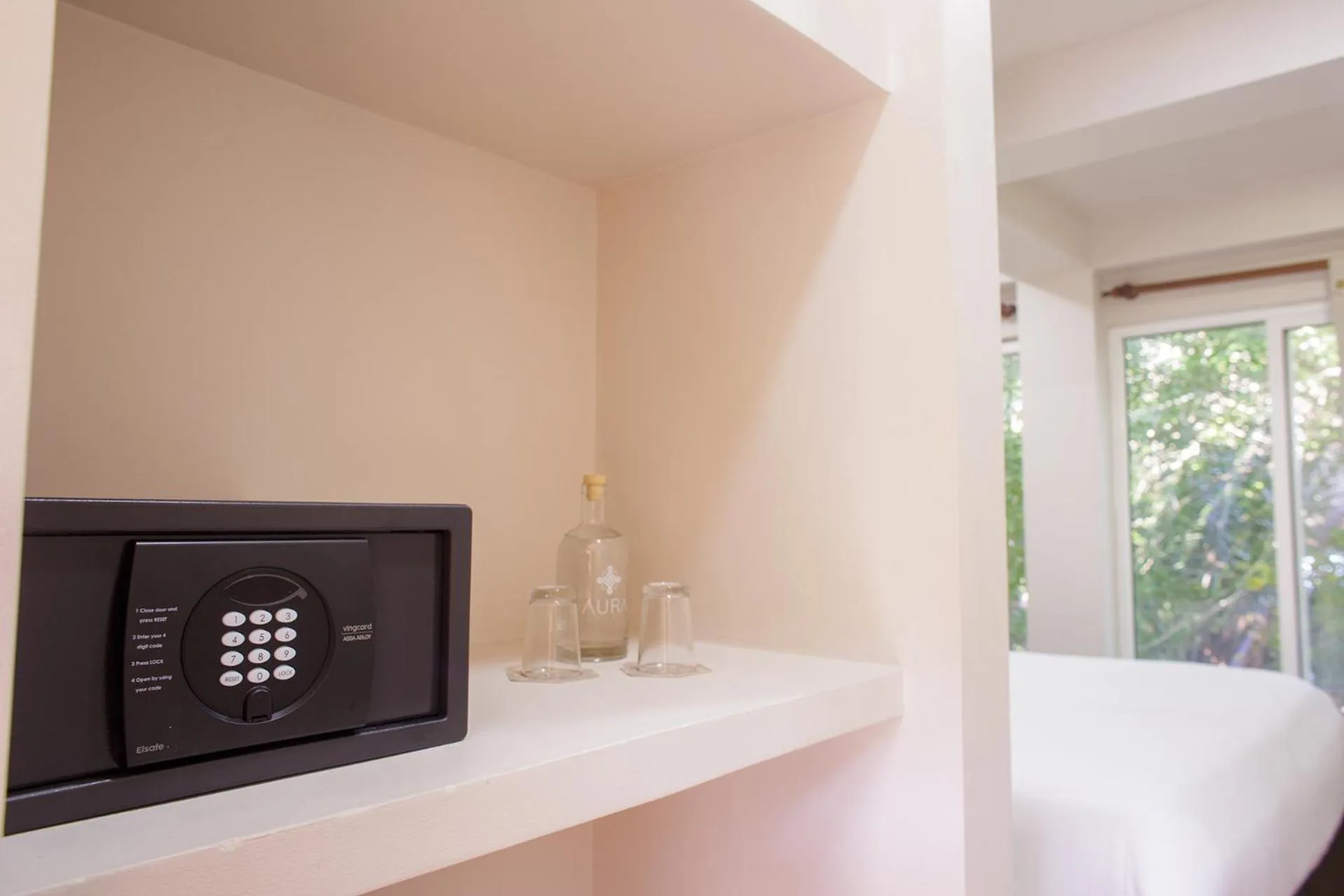 safe in Aura Hotel Barú