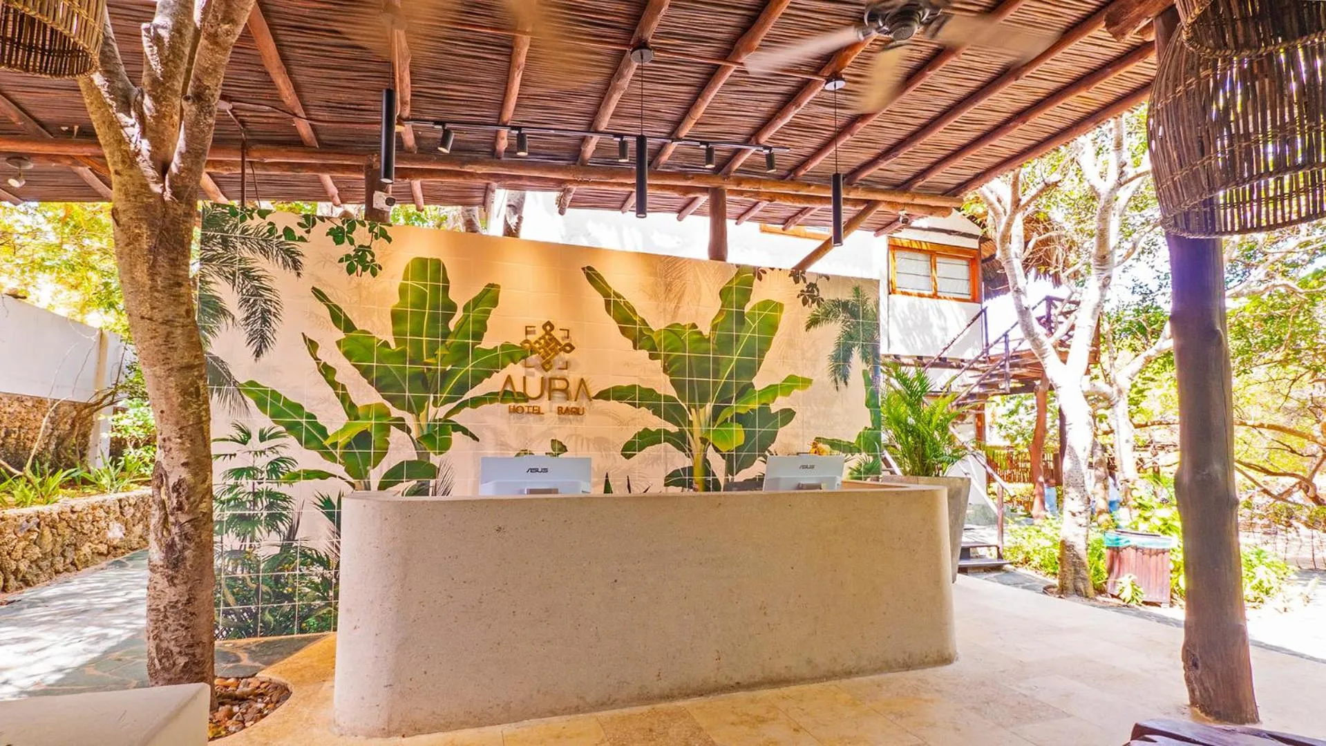 Lobby or reception in Aura Hotel Barú