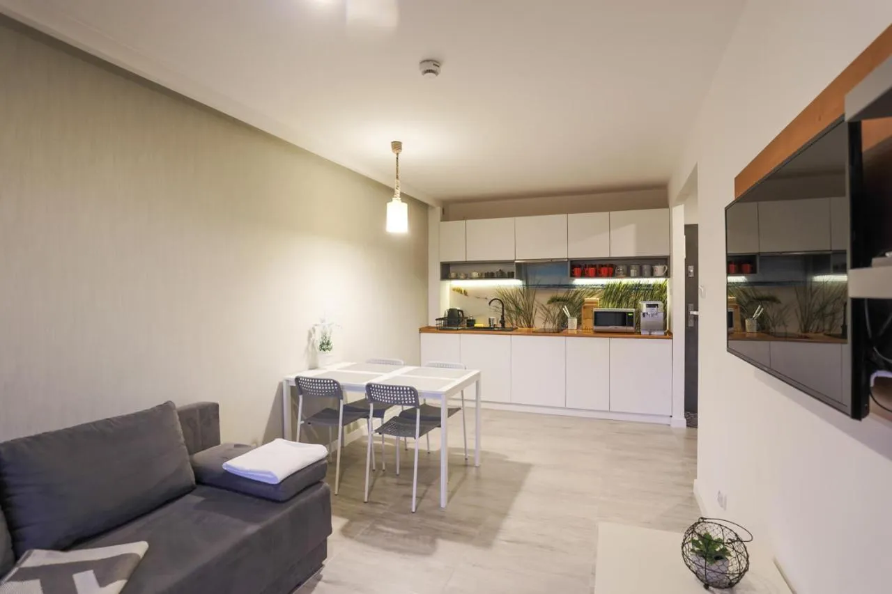 Living room in Sea Power Residence Jastrzębia Góra