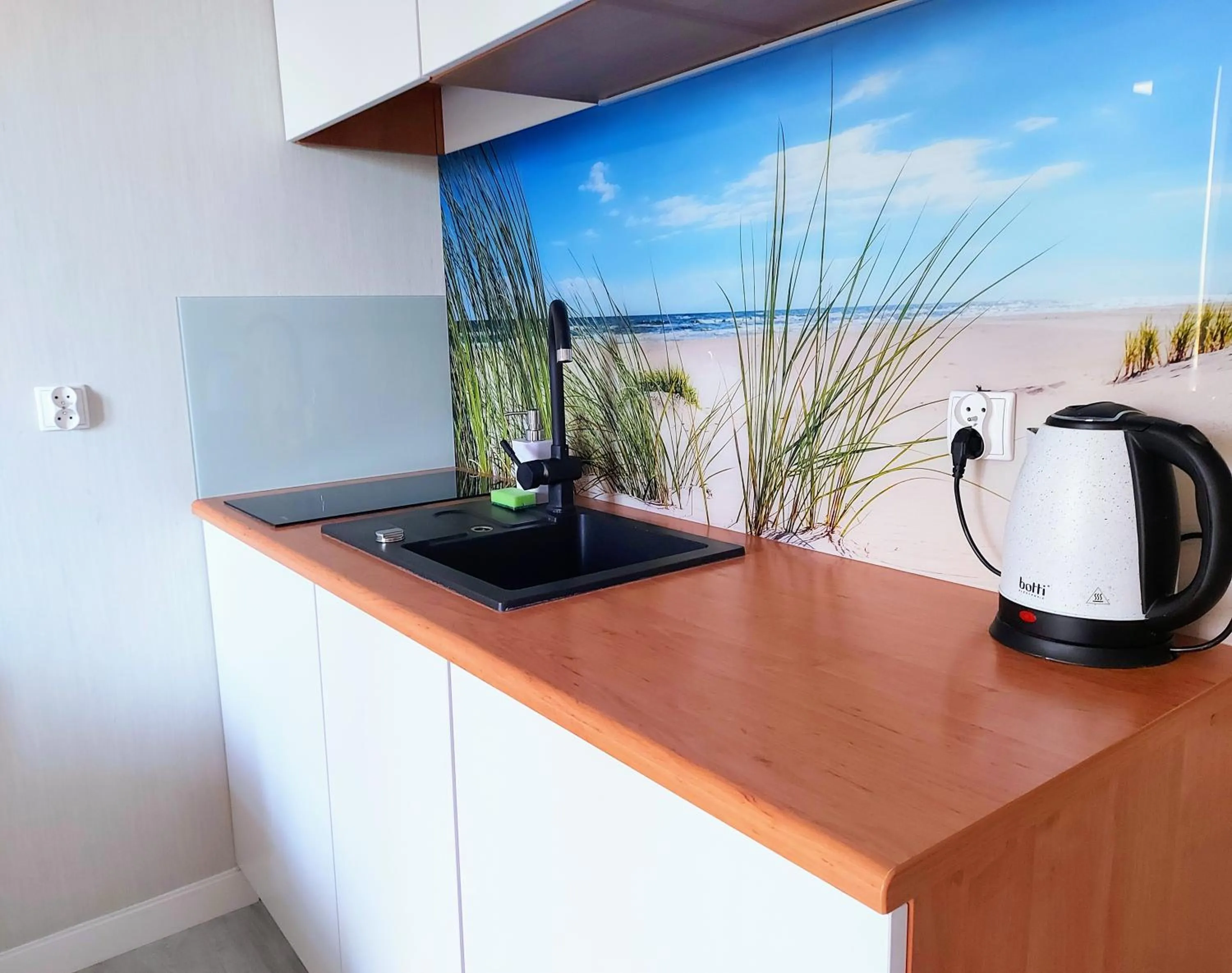 Kitchen or kitchenette in Sea Power Residence Jastrzębia Góra