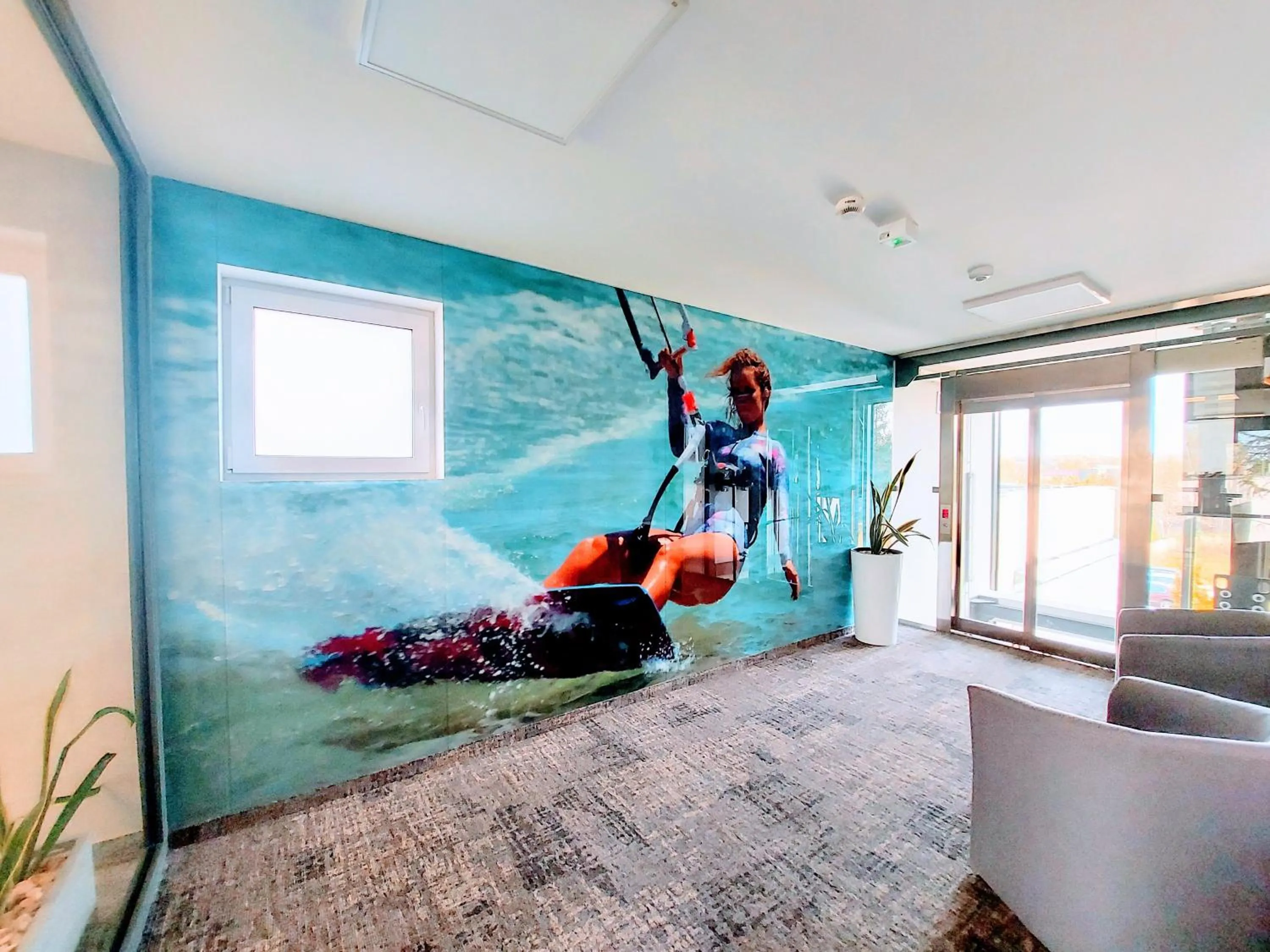 Lobby or reception in Sea Power Residence Jastrzębia Góra