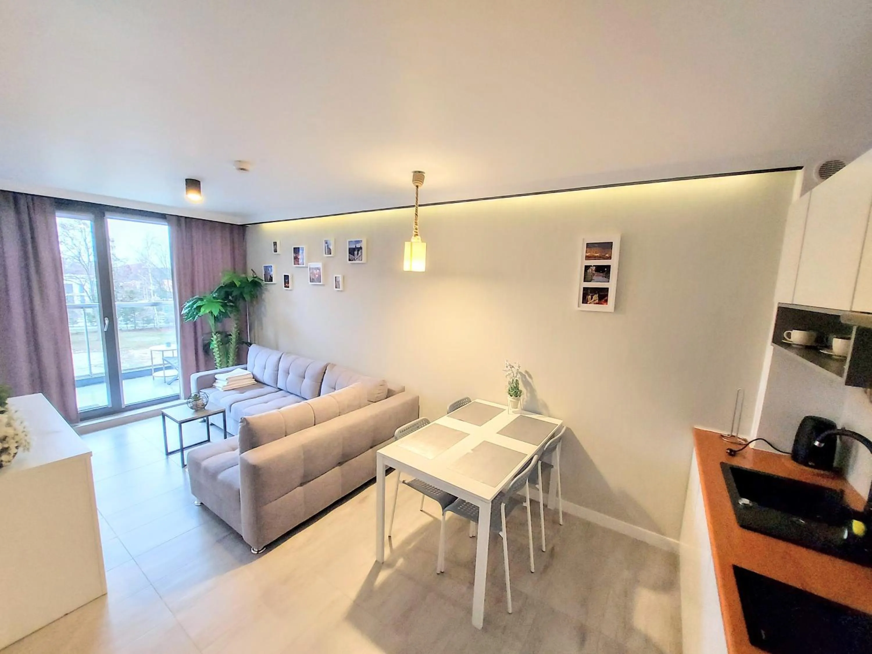 Living room in Sea Power Residence Jastrzębia Góra