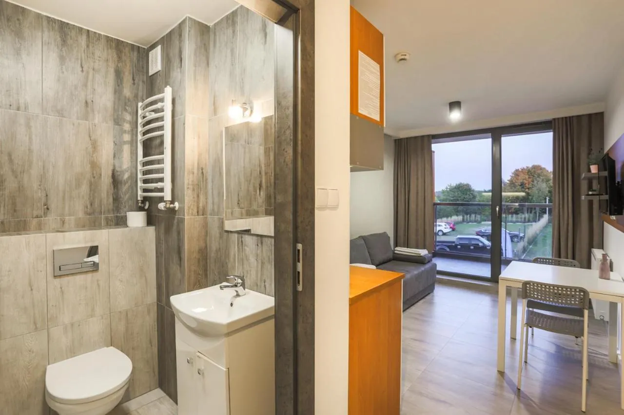 Bathroom in Sea Power Residence Jastrzębia Góra