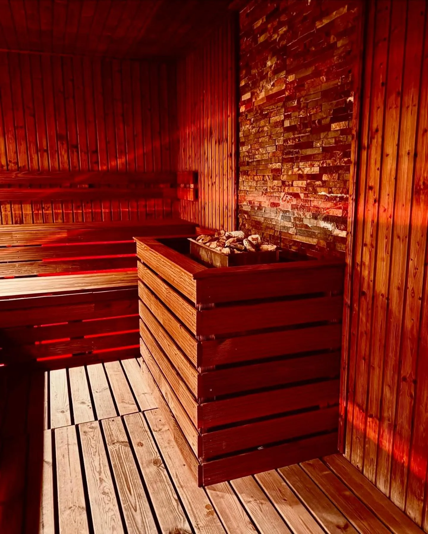 Sauna in Hotel Piatra Mare