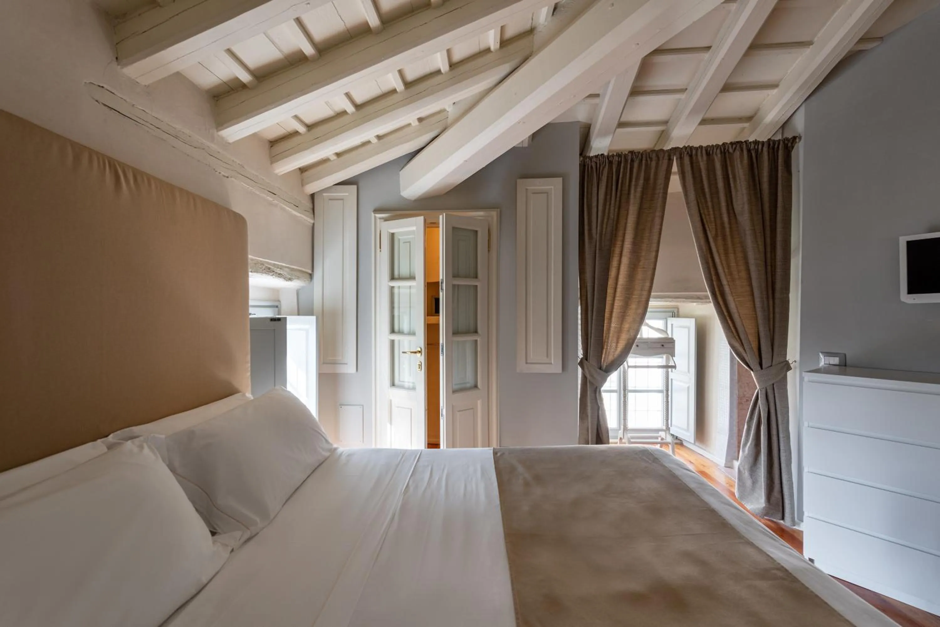 Bed in Hotel Palazzo Novello