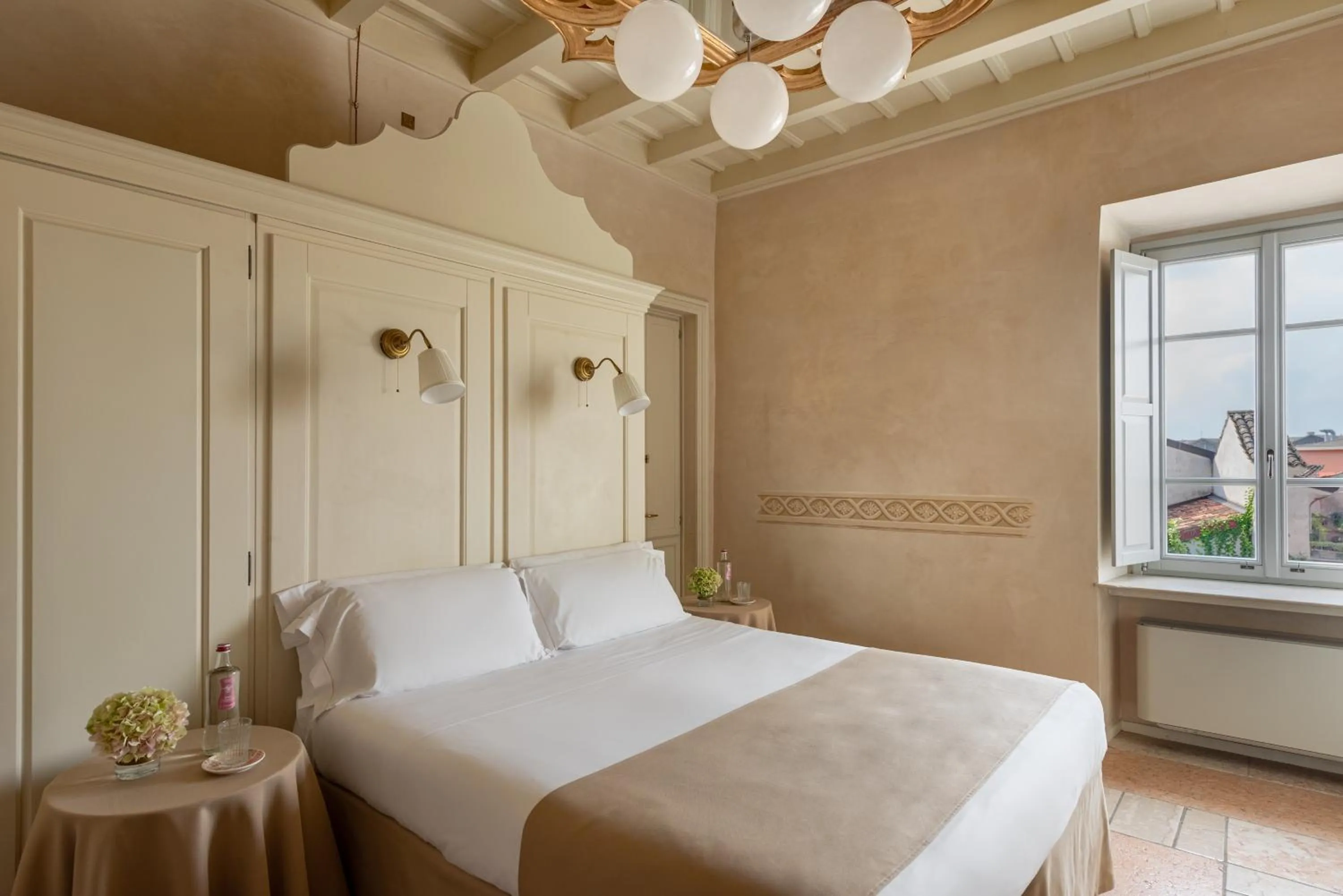 Bed in Hotel Palazzo Novello