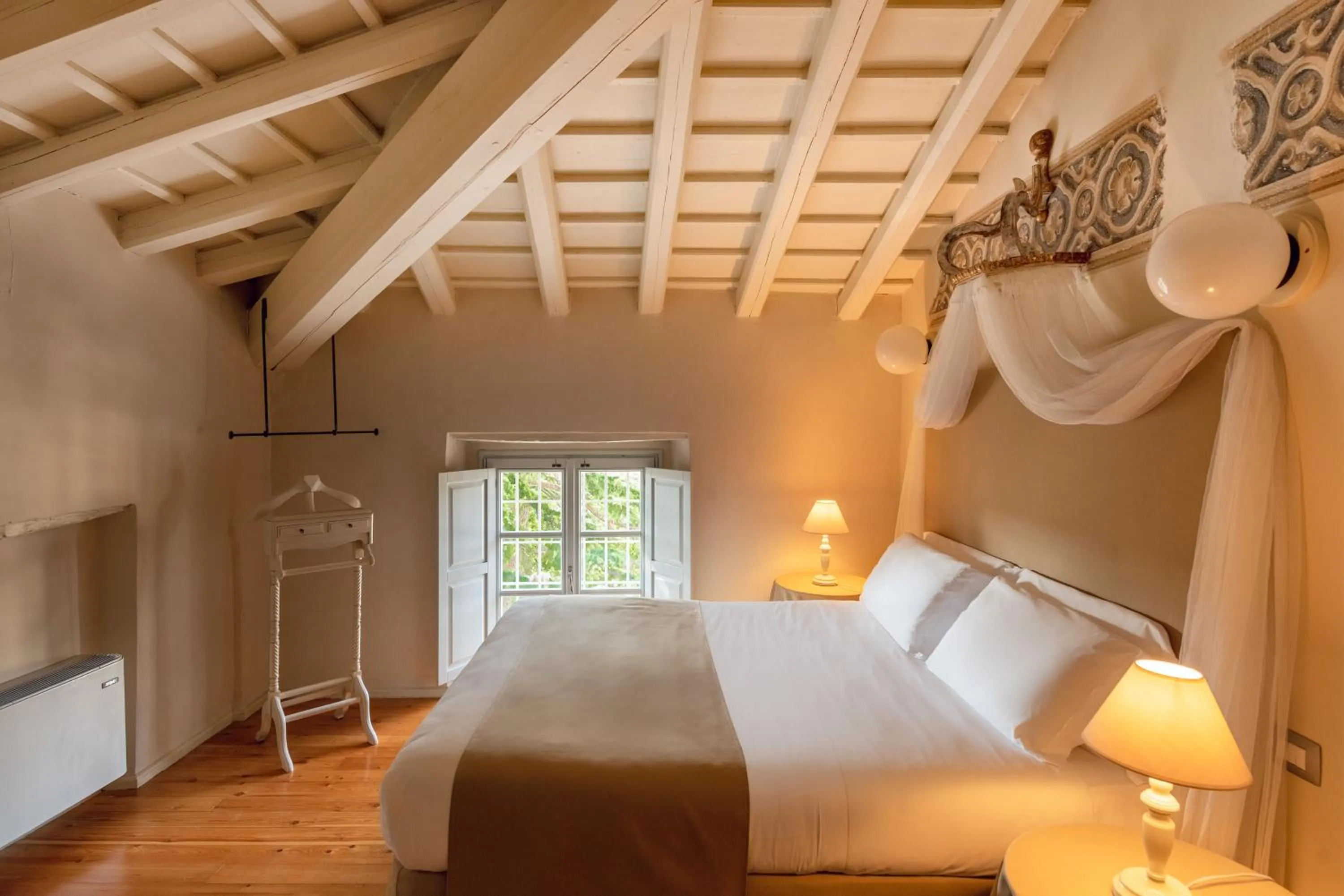 Bed in Hotel Palazzo Novello