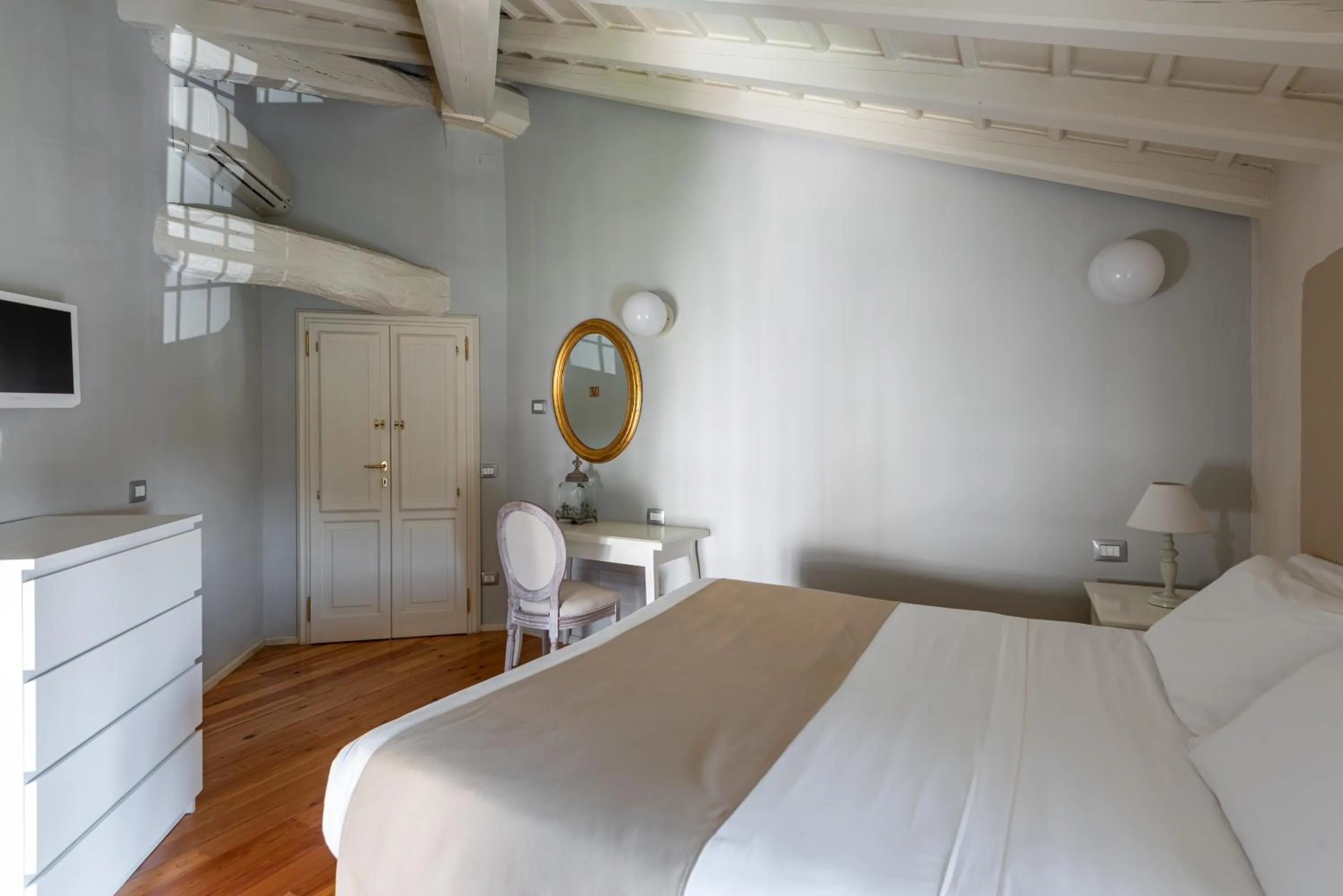 Bed in Hotel Palazzo Novello