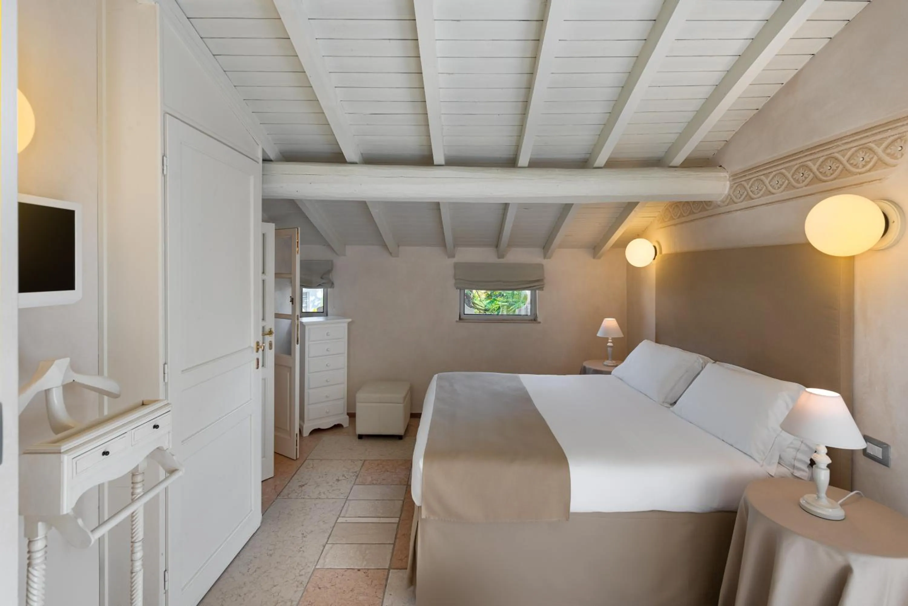 Bed in Hotel Palazzo Novello