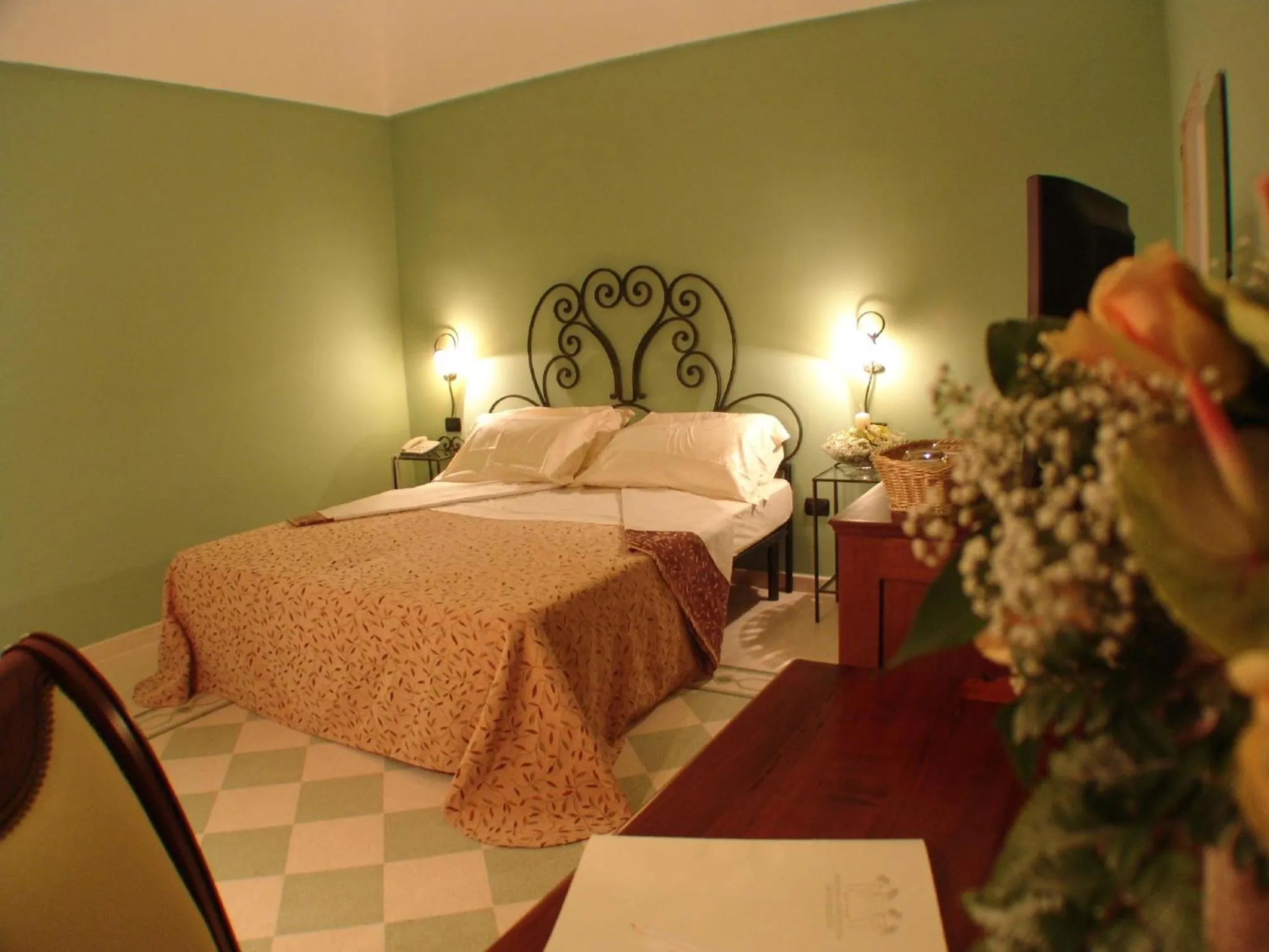 Bed in Hotel Masseria Fortificata Donnaloia