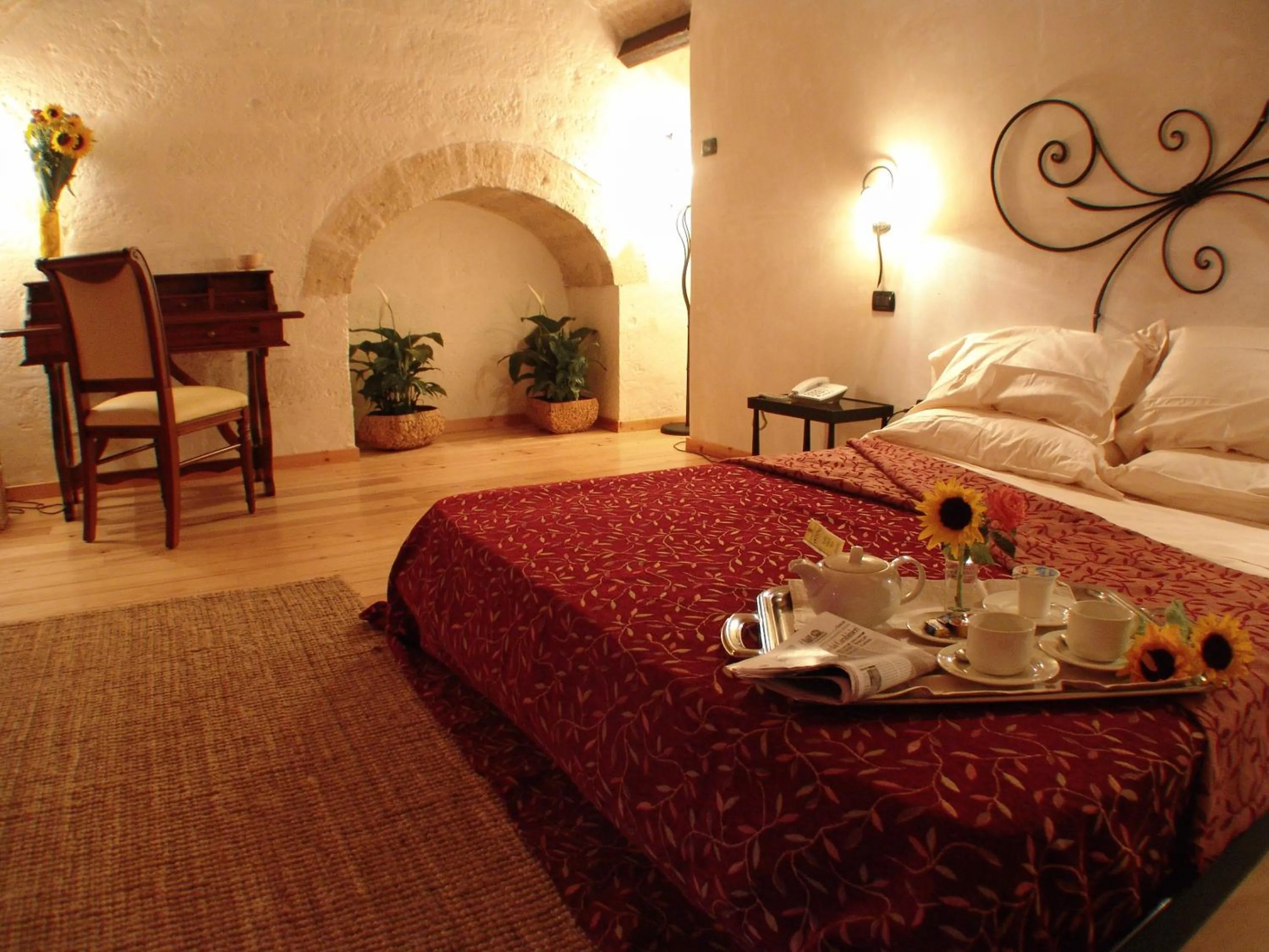 Bed in Hotel Masseria Fortificata Donnaloia