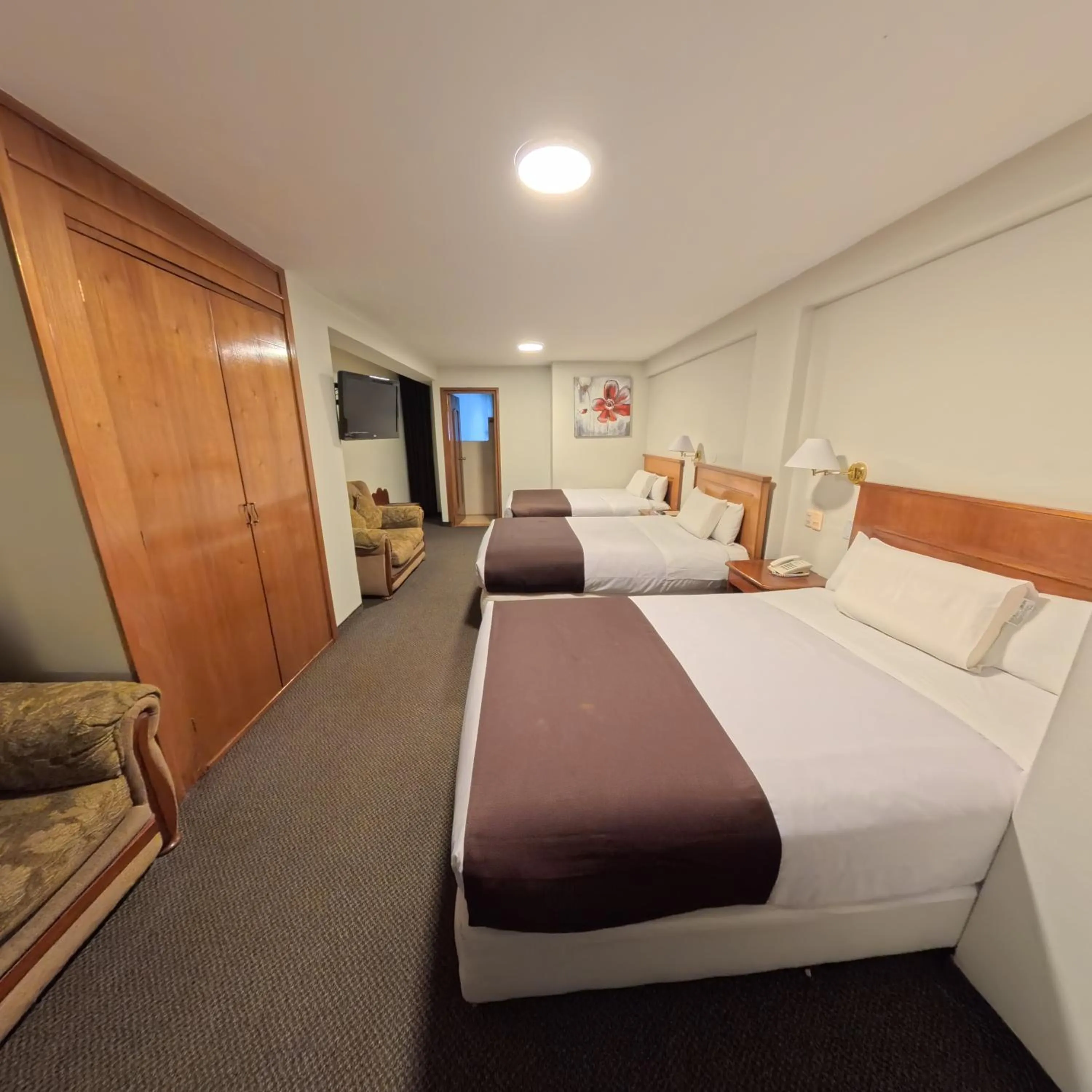 Bed in Casona Plaza Hotel Puno