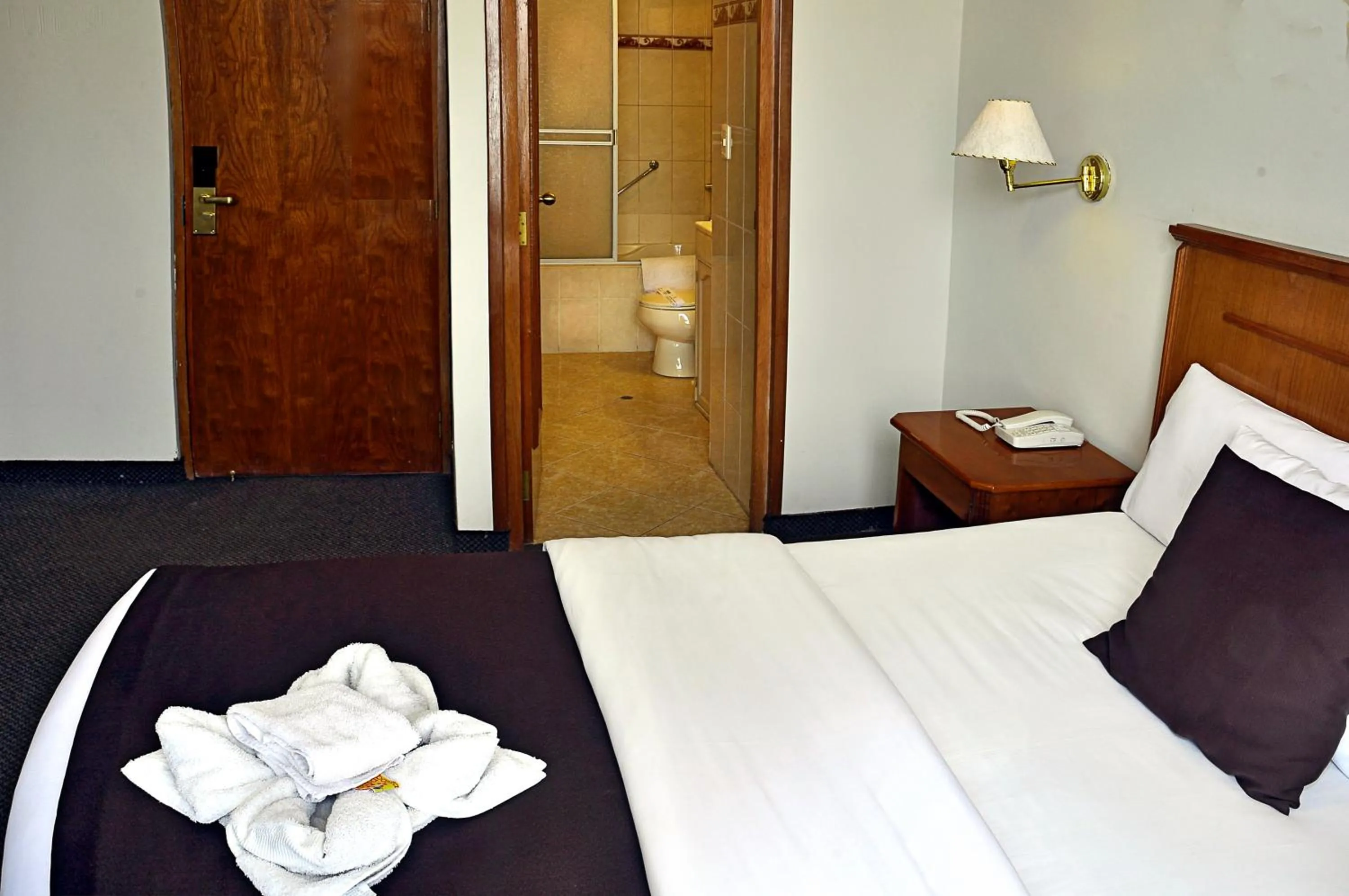 Bed in Casona Plaza Hotel Puno