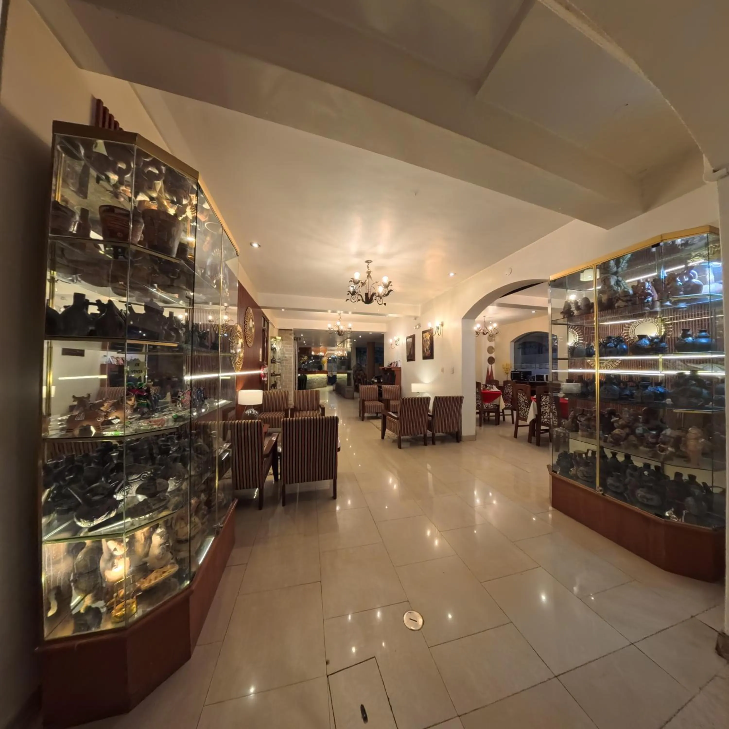 Living room in Casona Plaza Hotel Puno