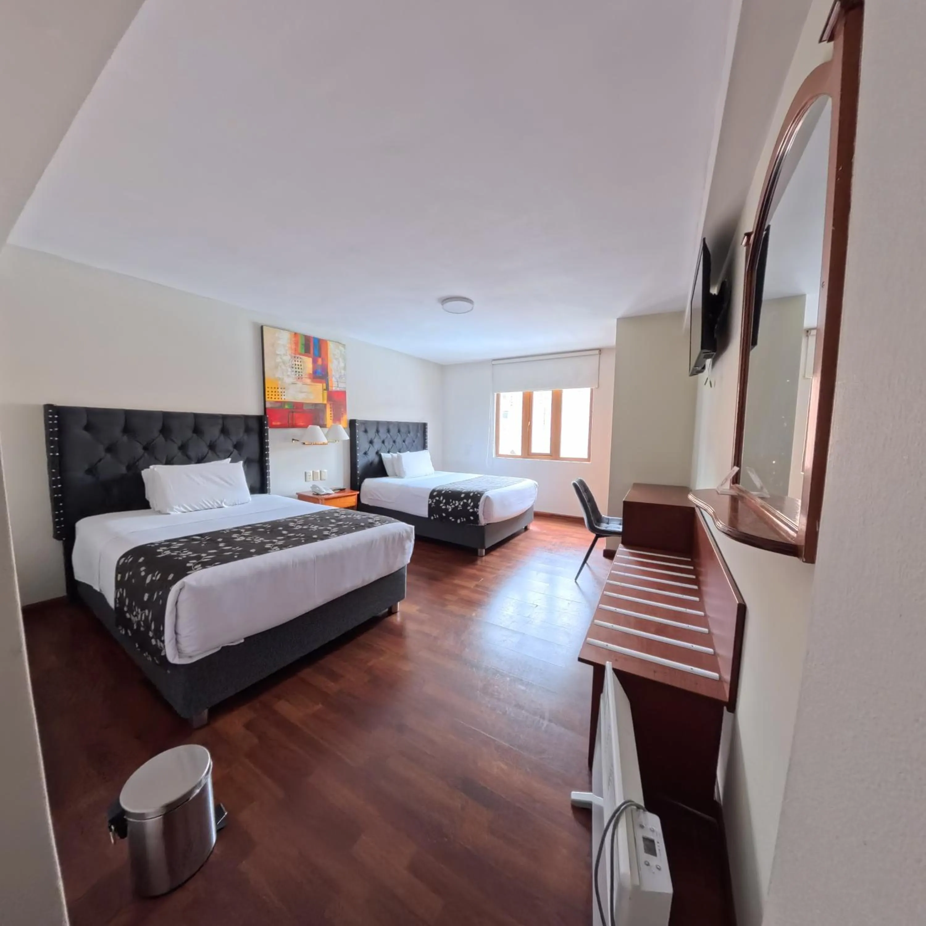 Bed in Casona Plaza Hotel Puno