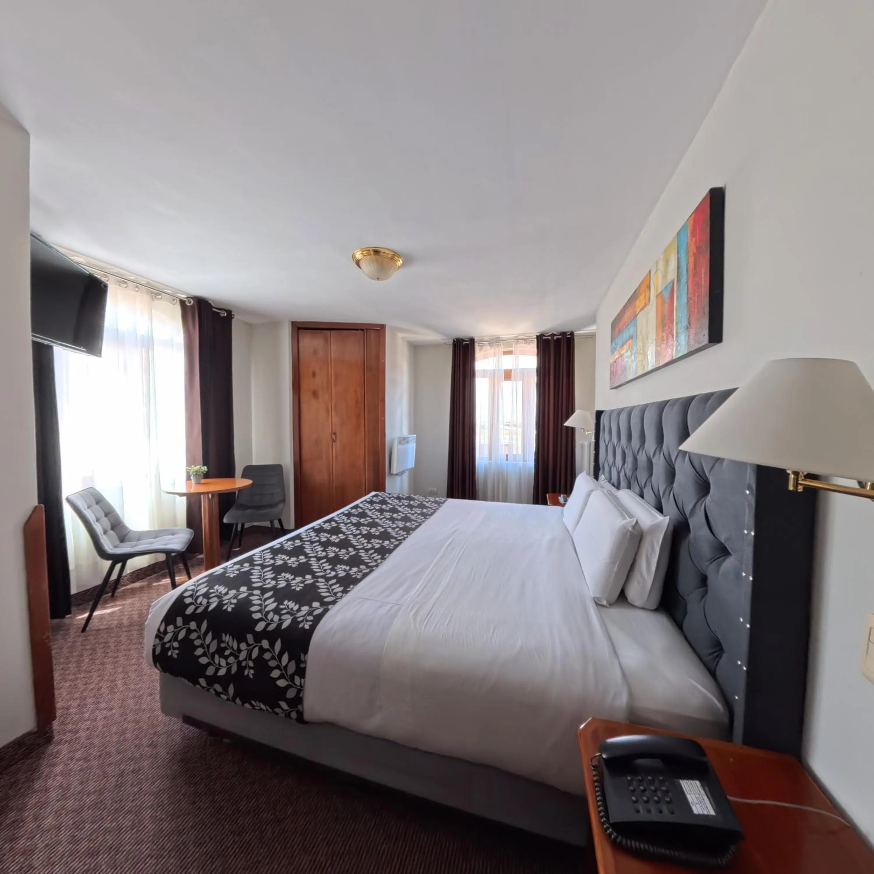 Bed in Casona Plaza Hotel Puno