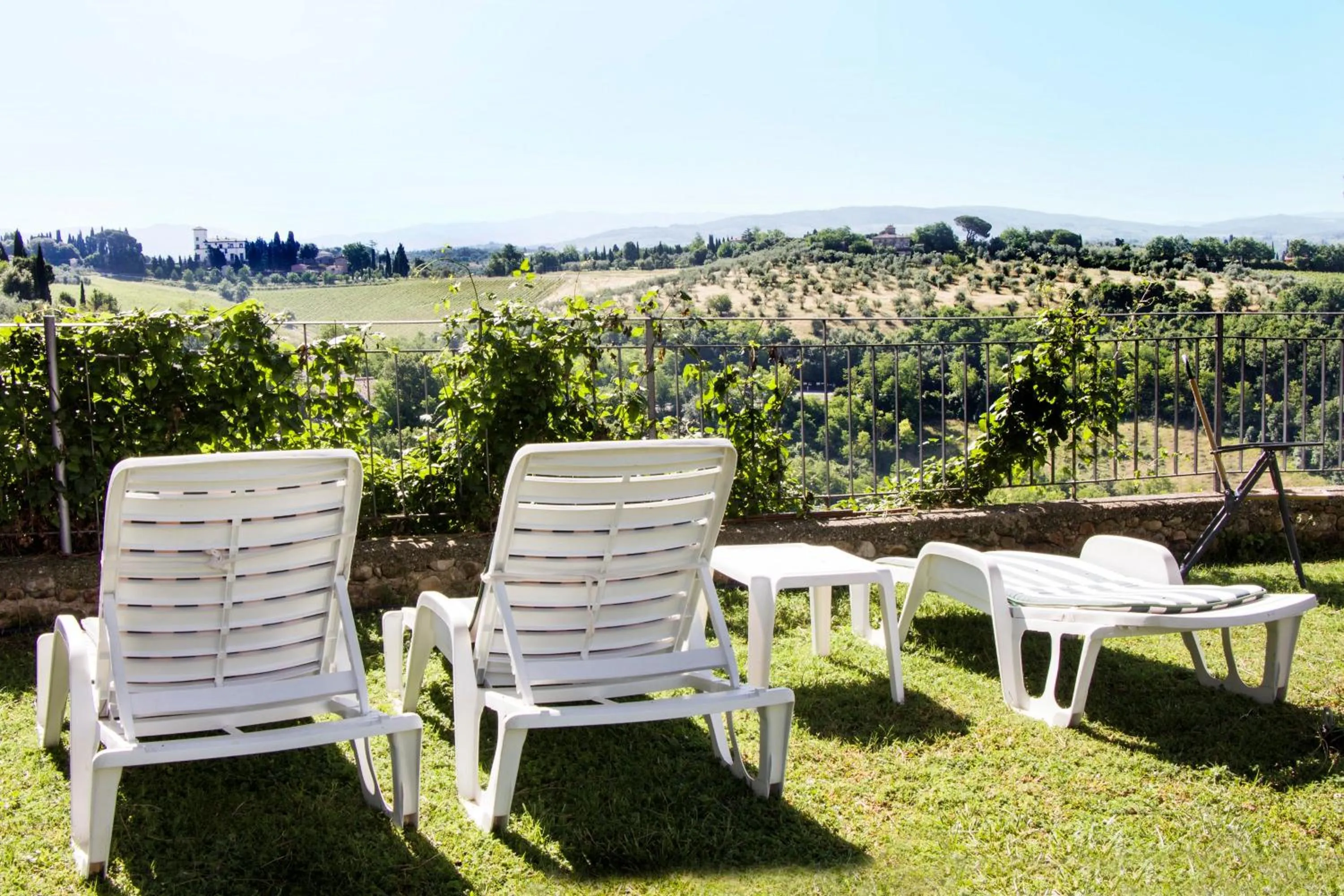 Garden in Villa Il Fedino