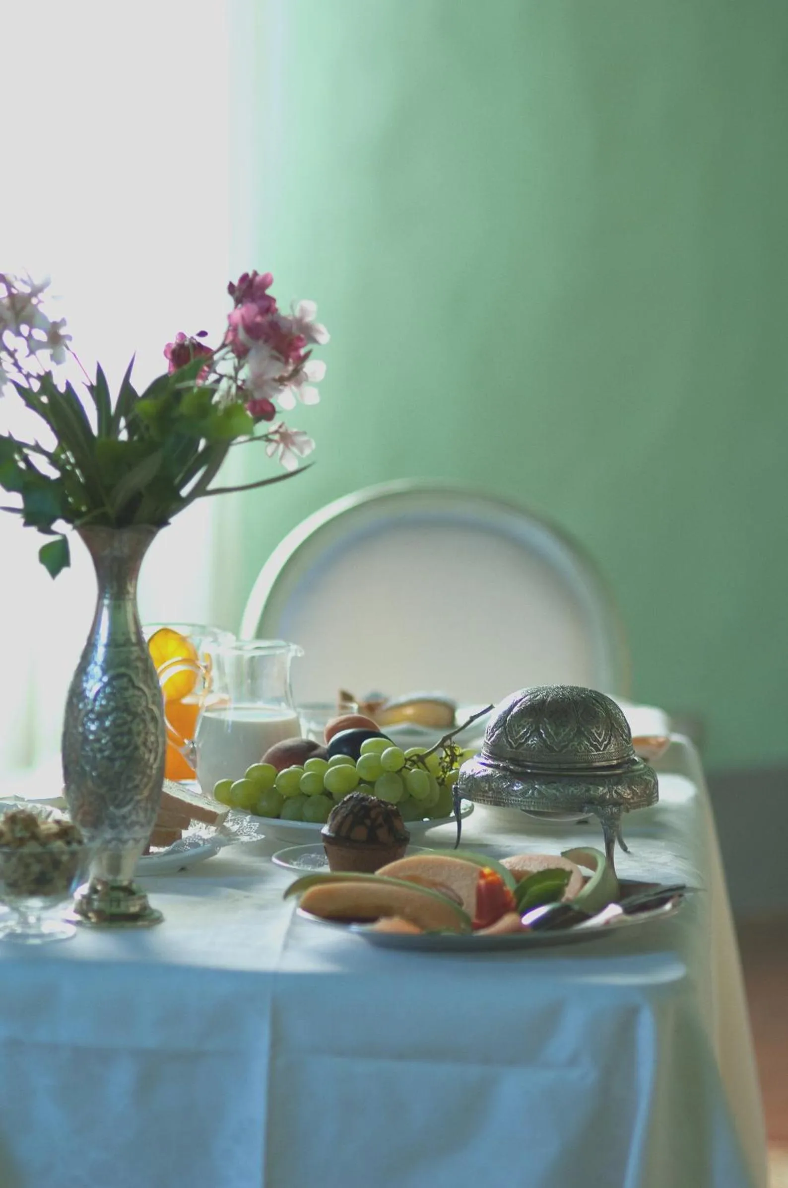 Food and drinks in Villa Il Fedino