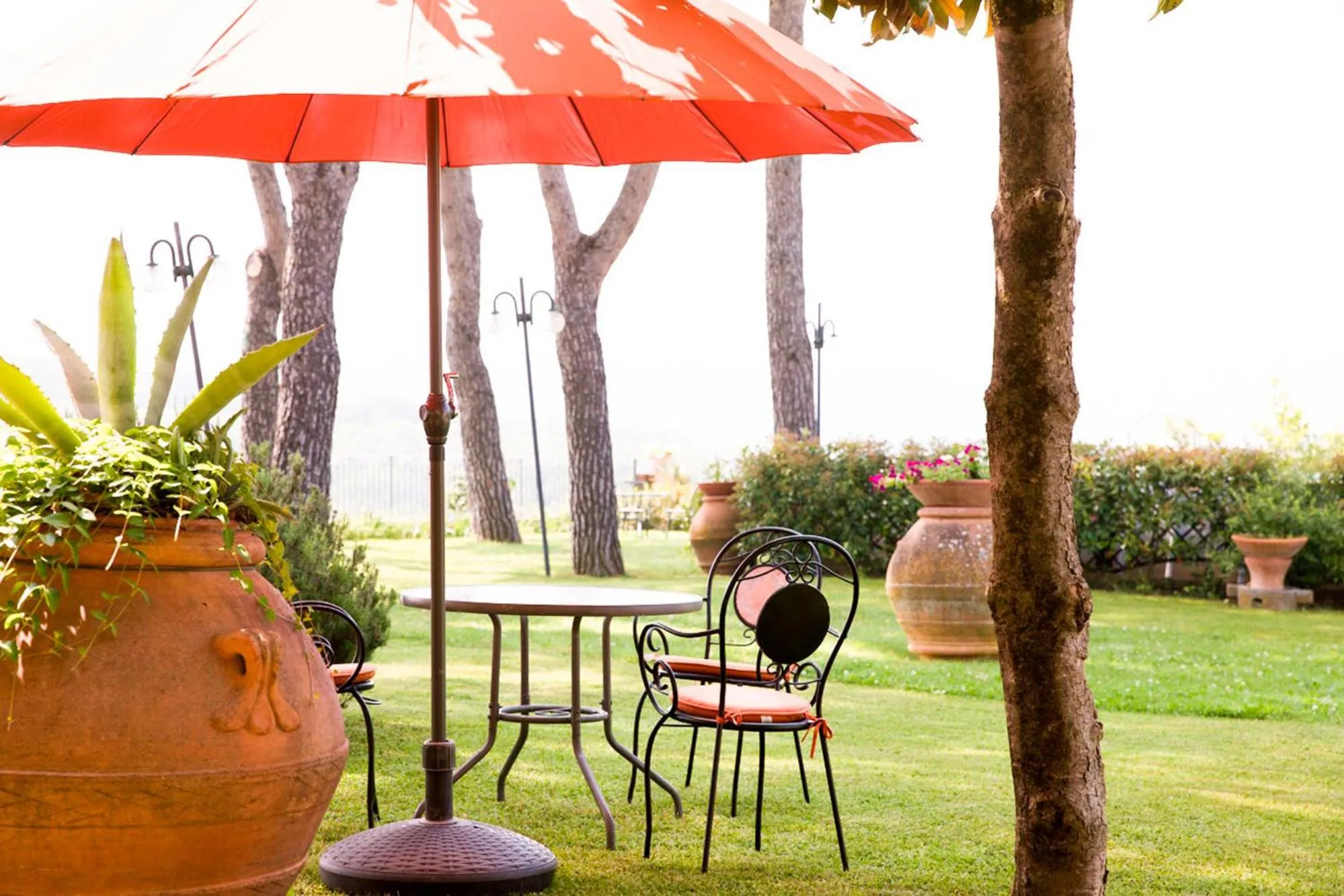 Garden in Villa Il Fedino