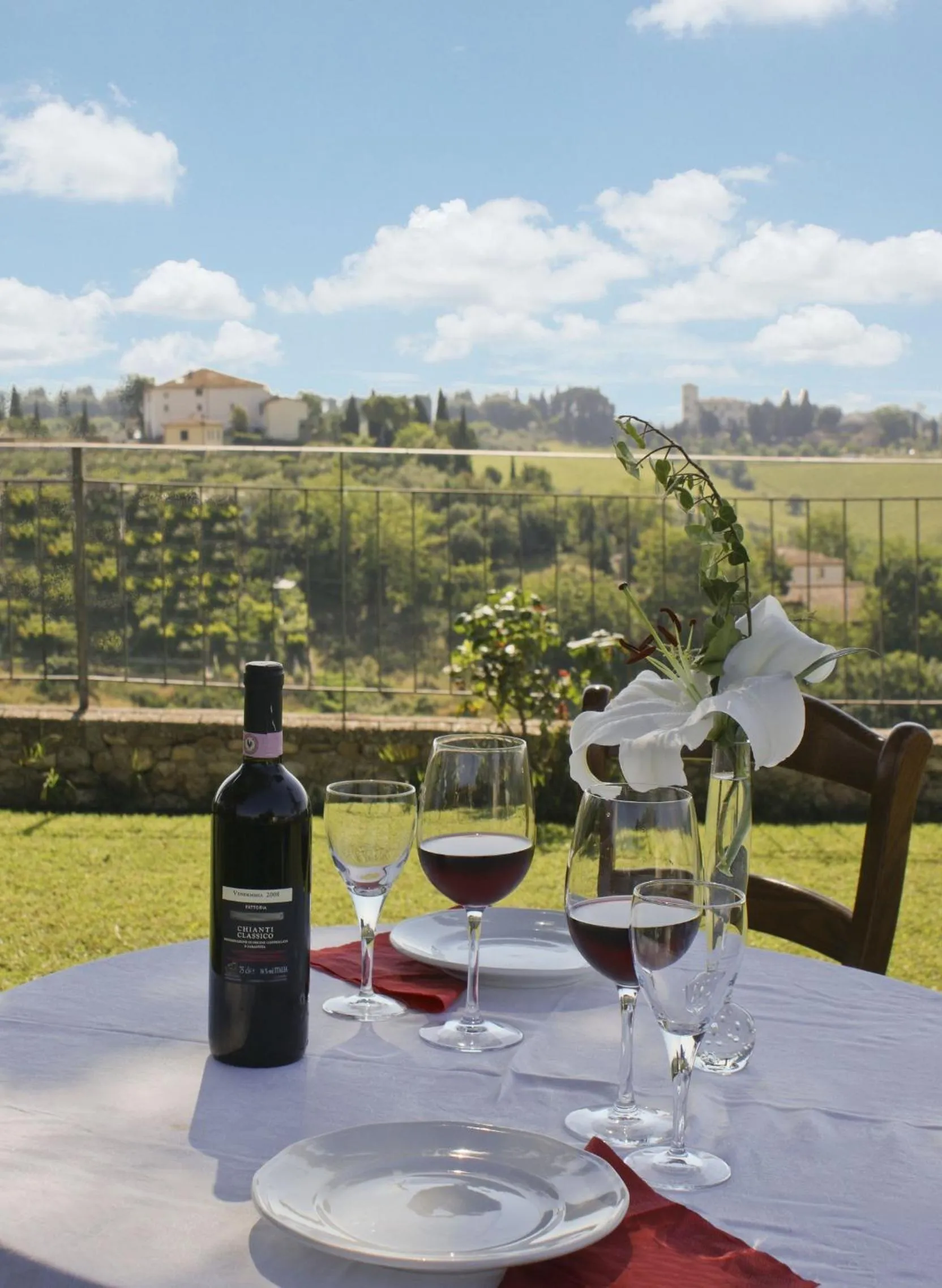 Garden in Villa Il Fedino