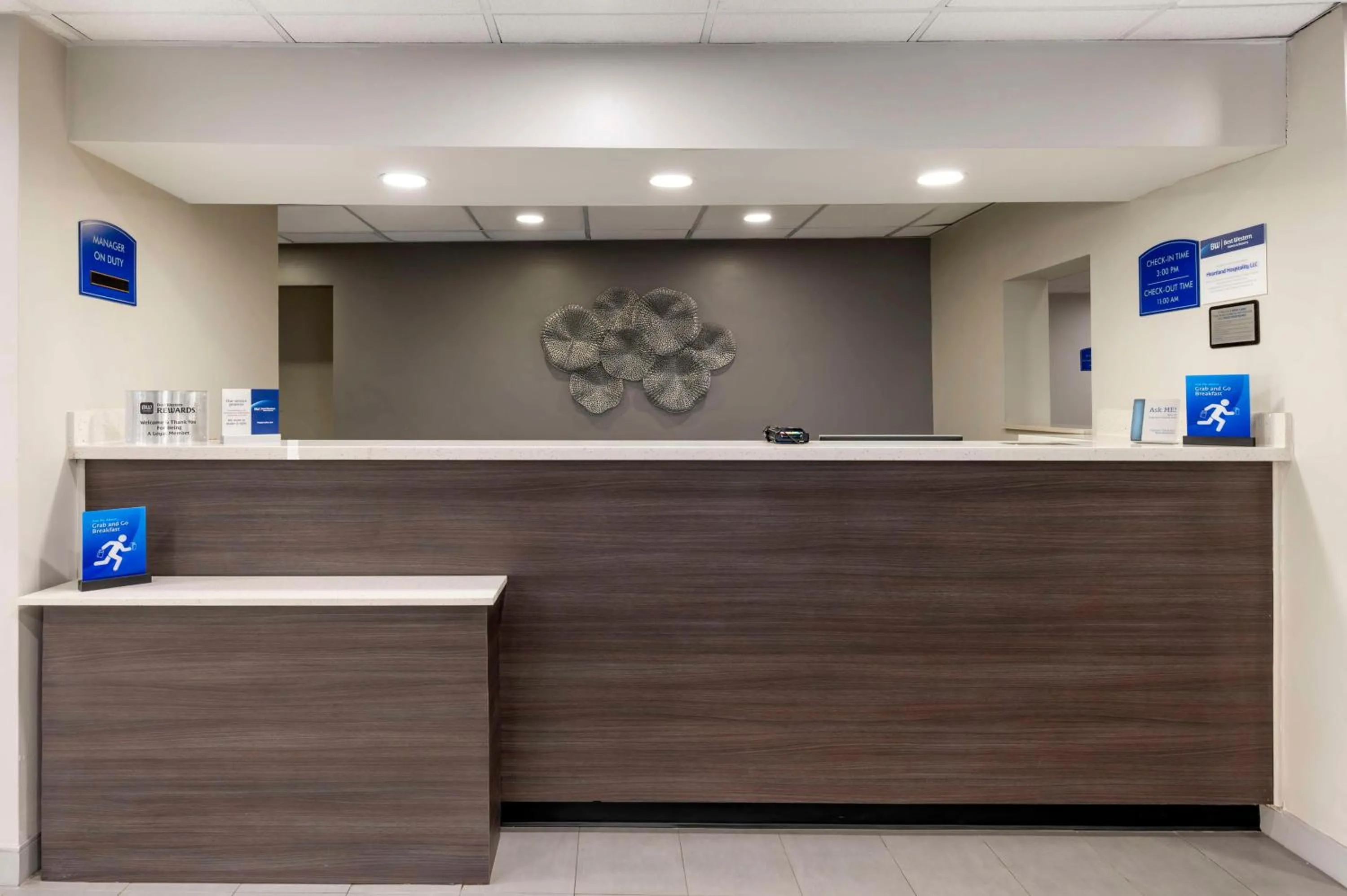 Lobby or reception in Best Western Heartland Inn