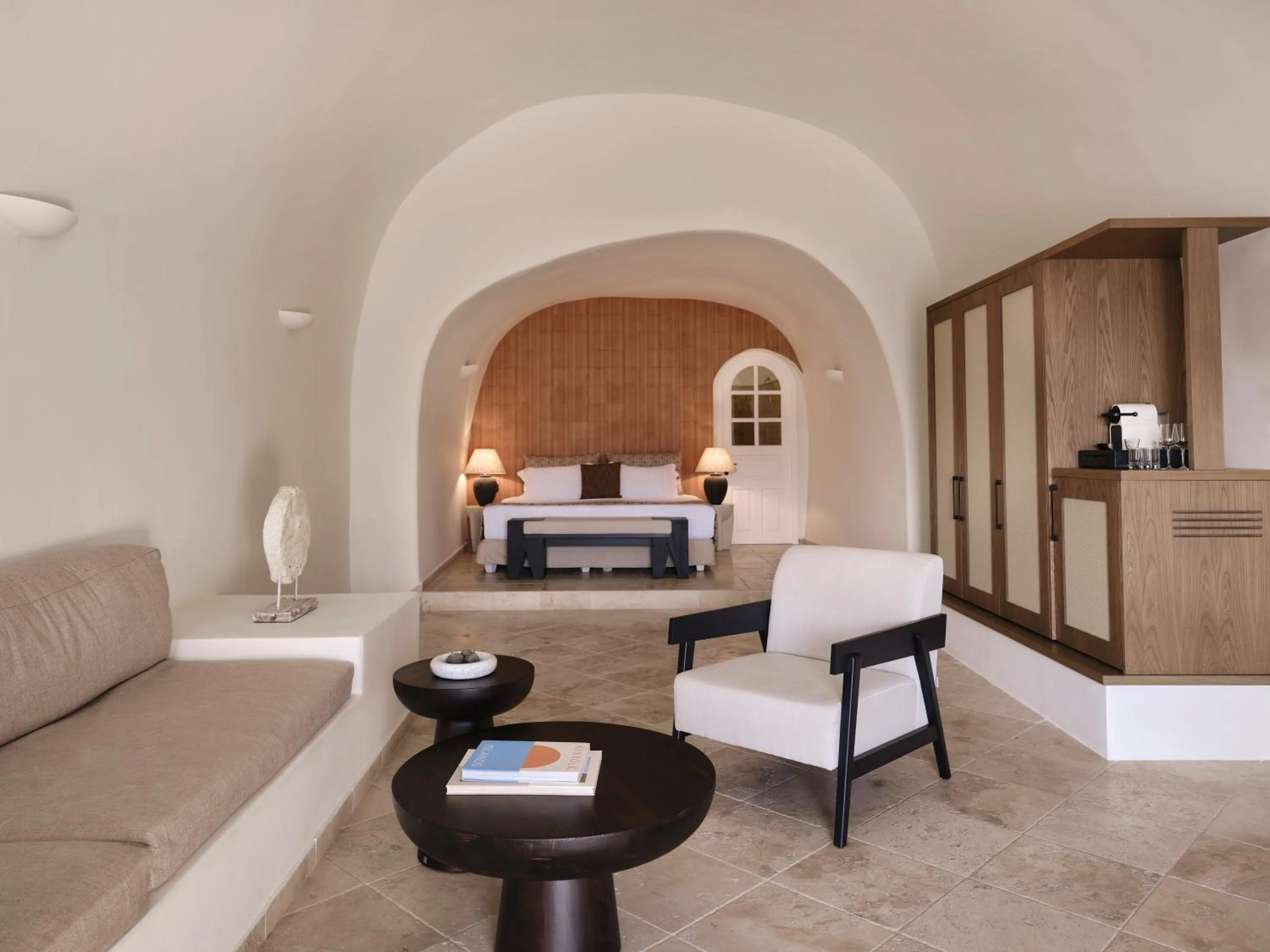 Living room, Bed in San Antonio - Small Luxury Hotels of the World