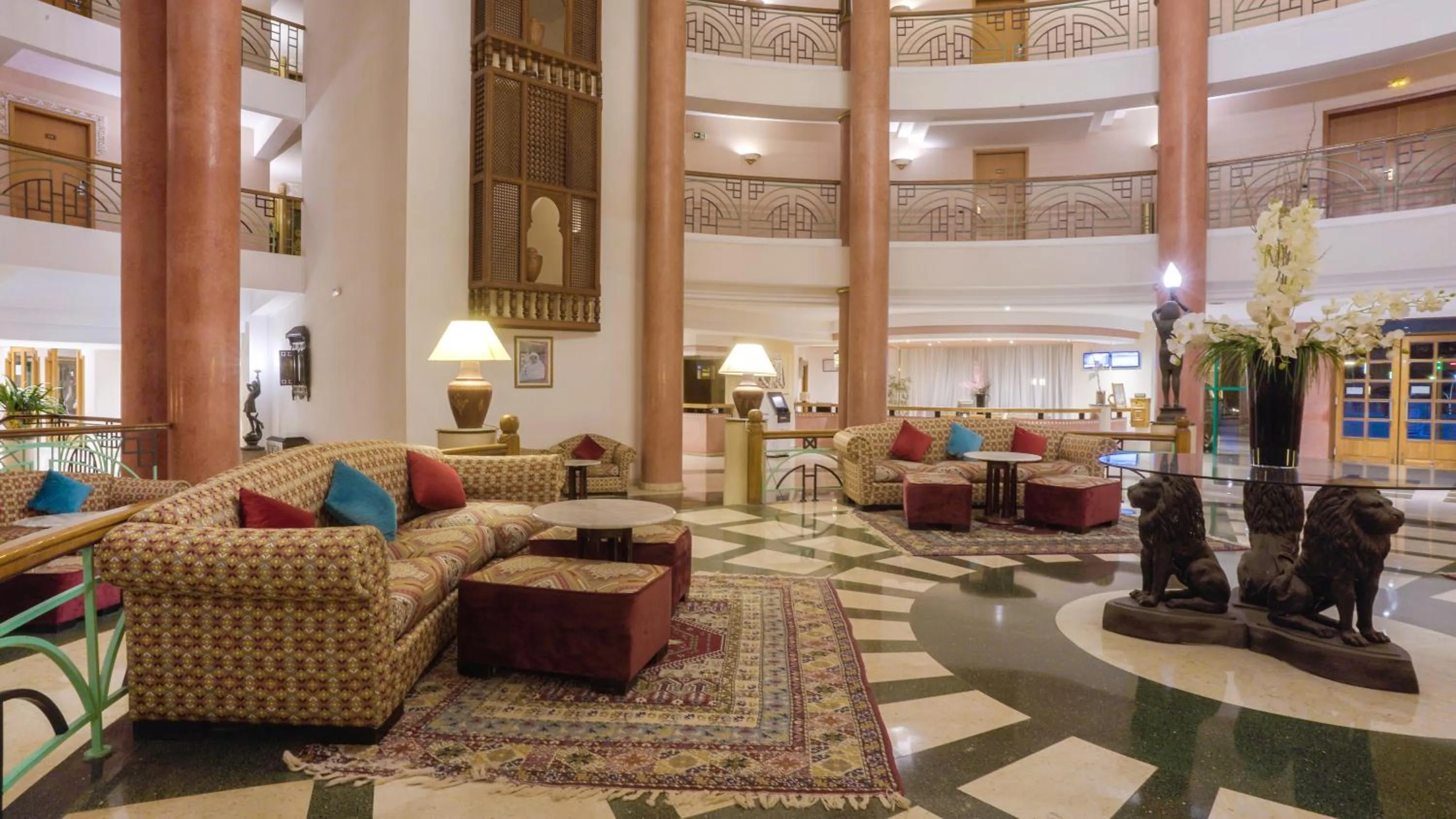 Lobby or reception in Agadir Beach Club