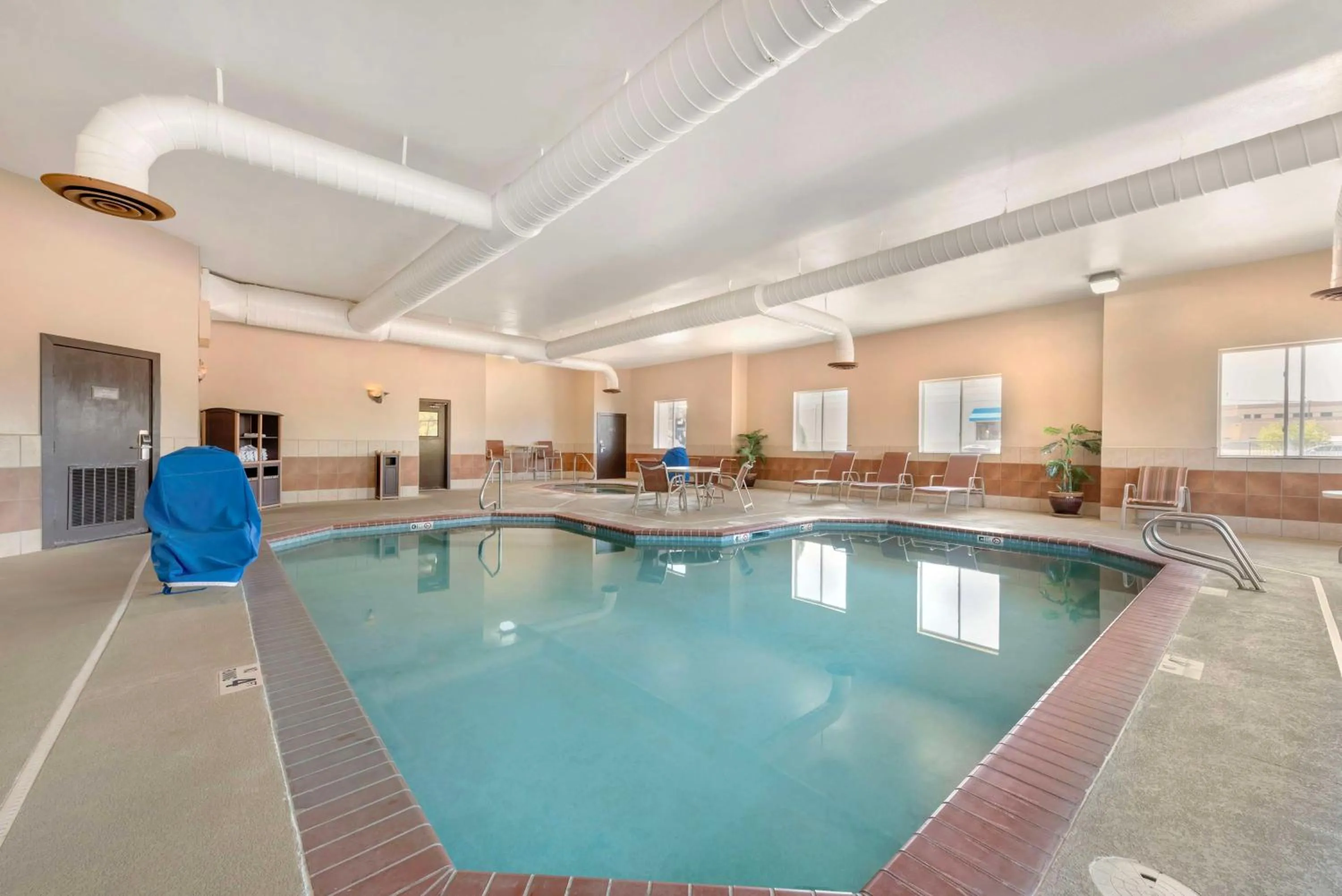 Pool view in Best Western Canon City