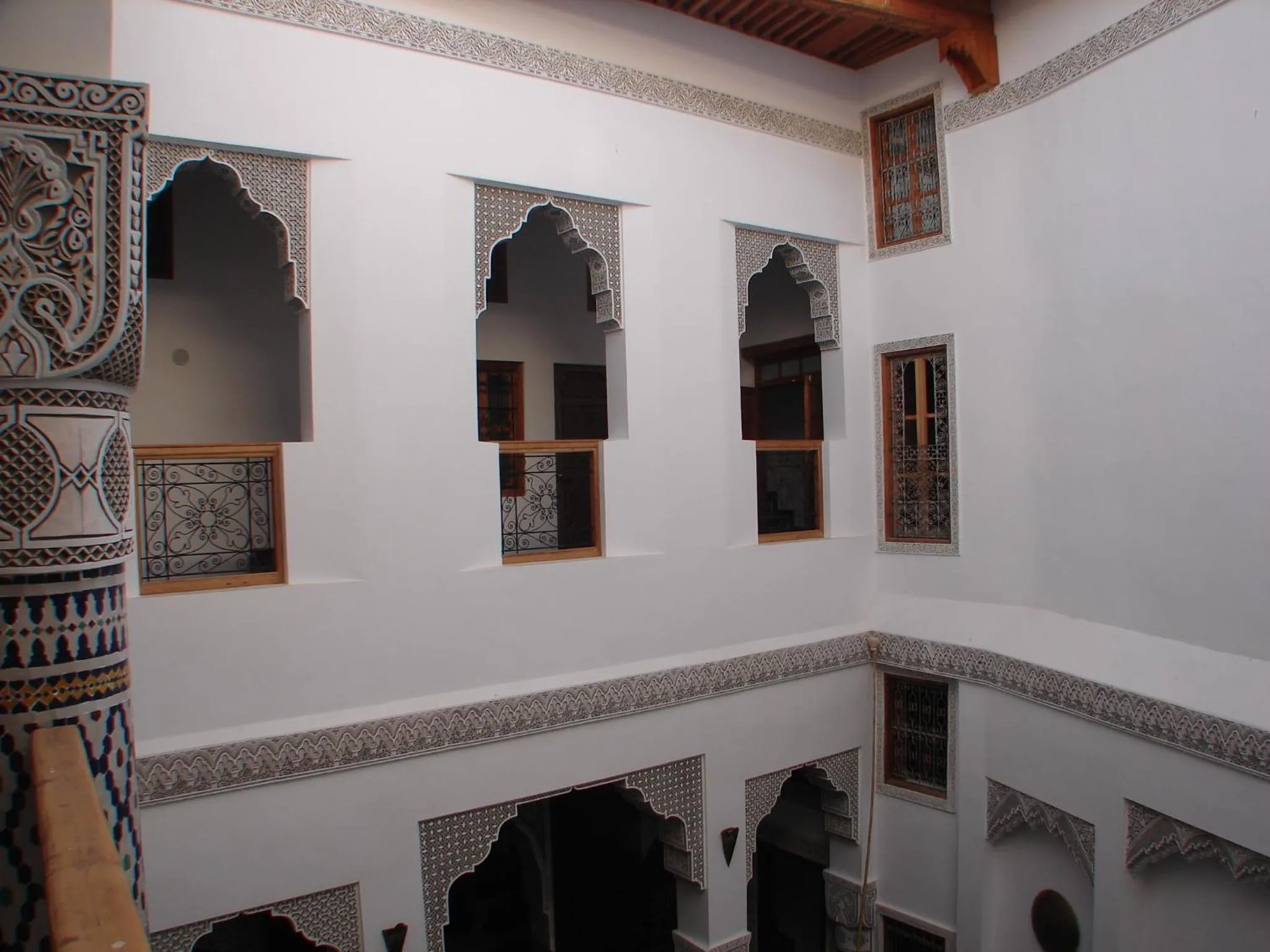 Balcony/Terrace in Riad Sheryne Fes