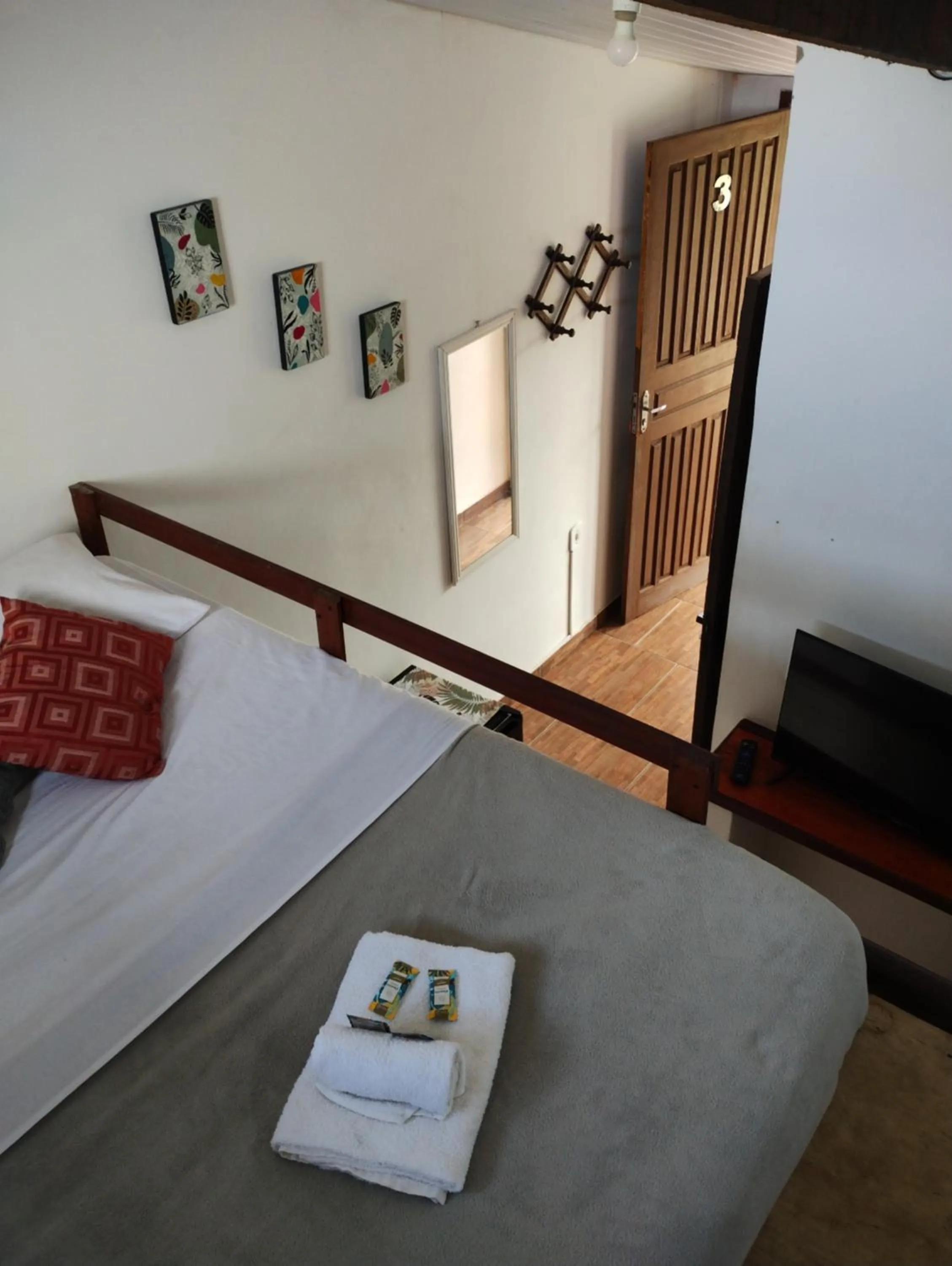 Bed in Mágica Suites
