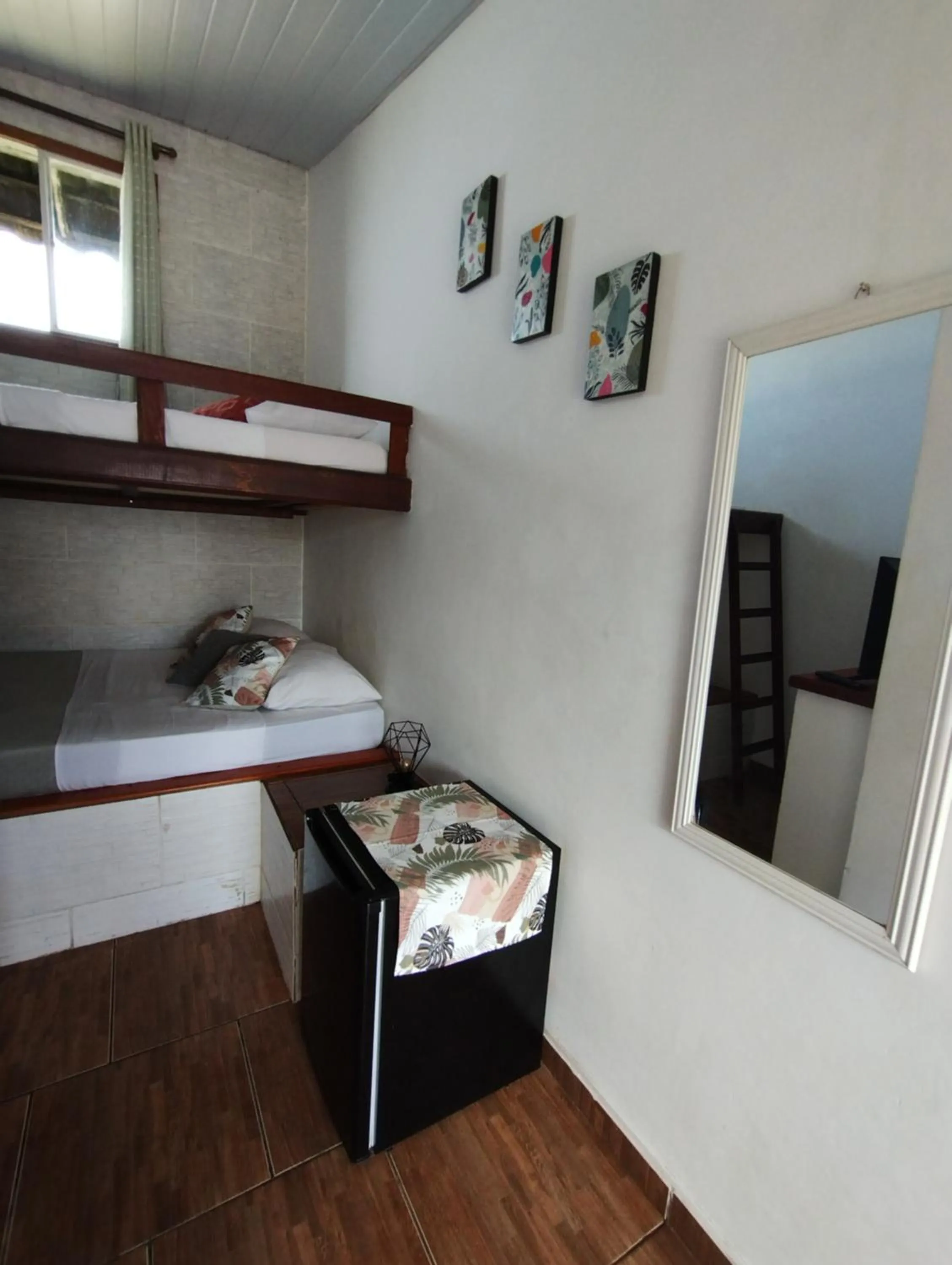 Bed in Mágica Suites
