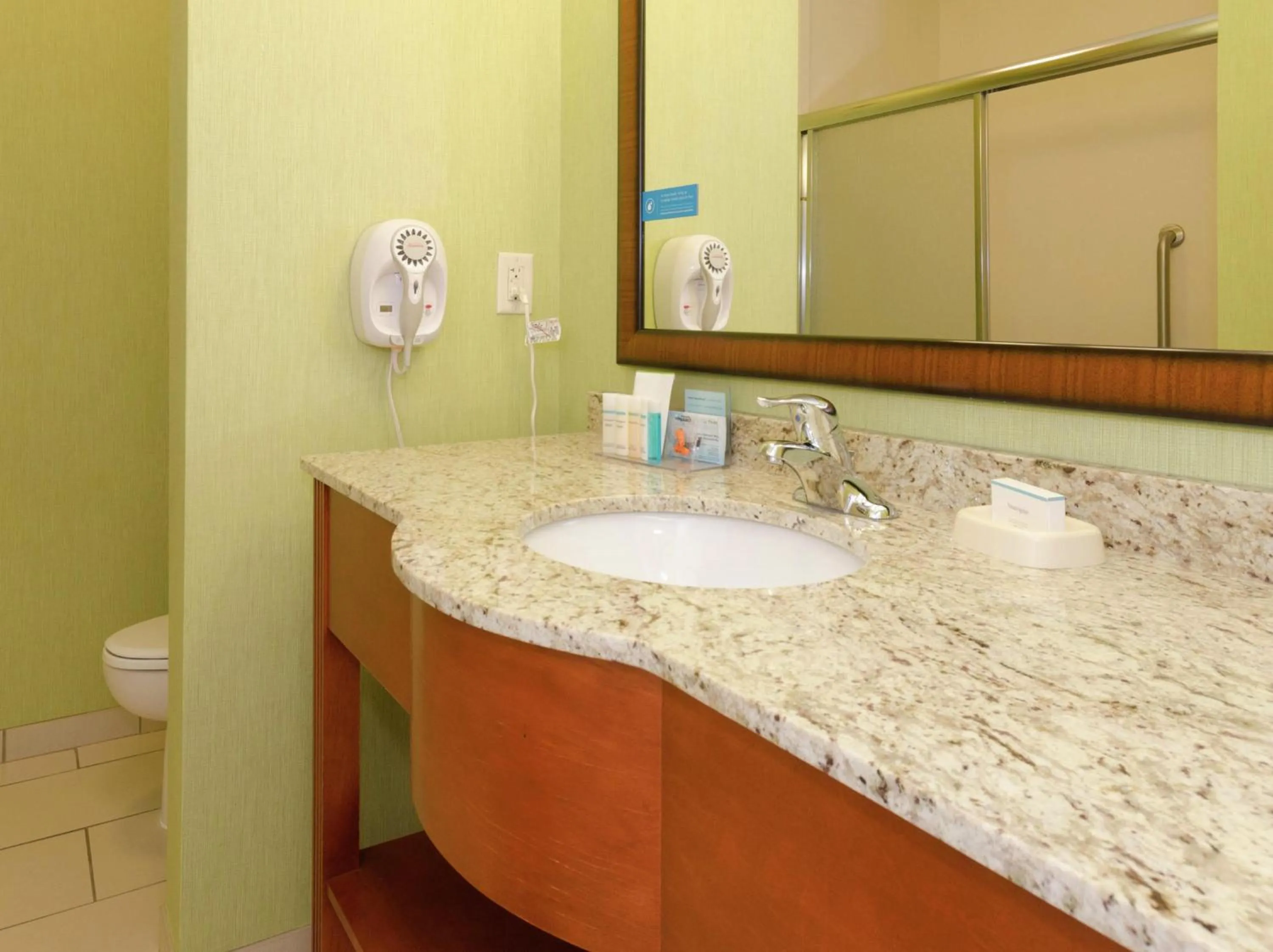 Bathroom in Hampton Inn Hickory