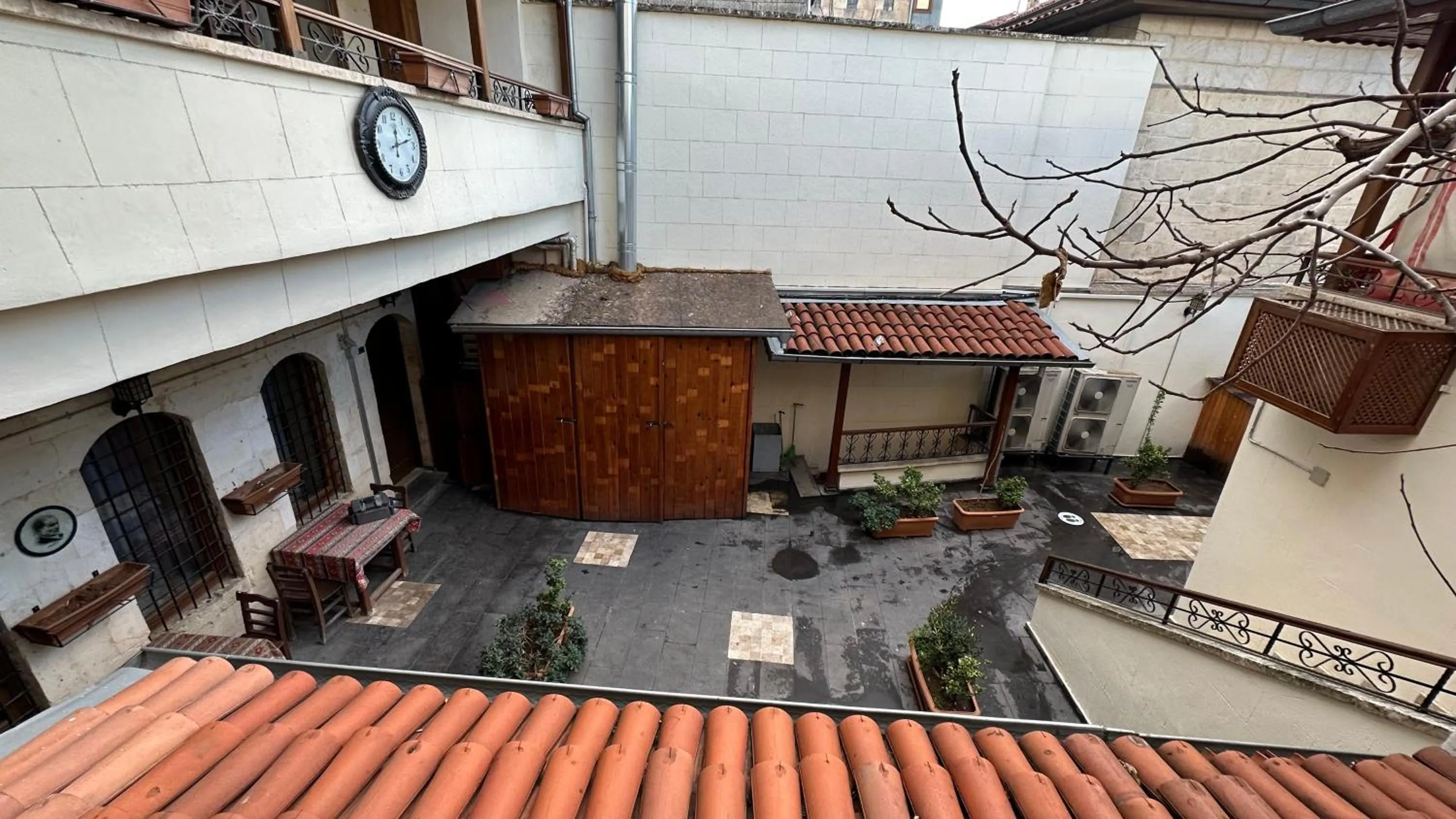 Garden view in Elif Hanım Konağı