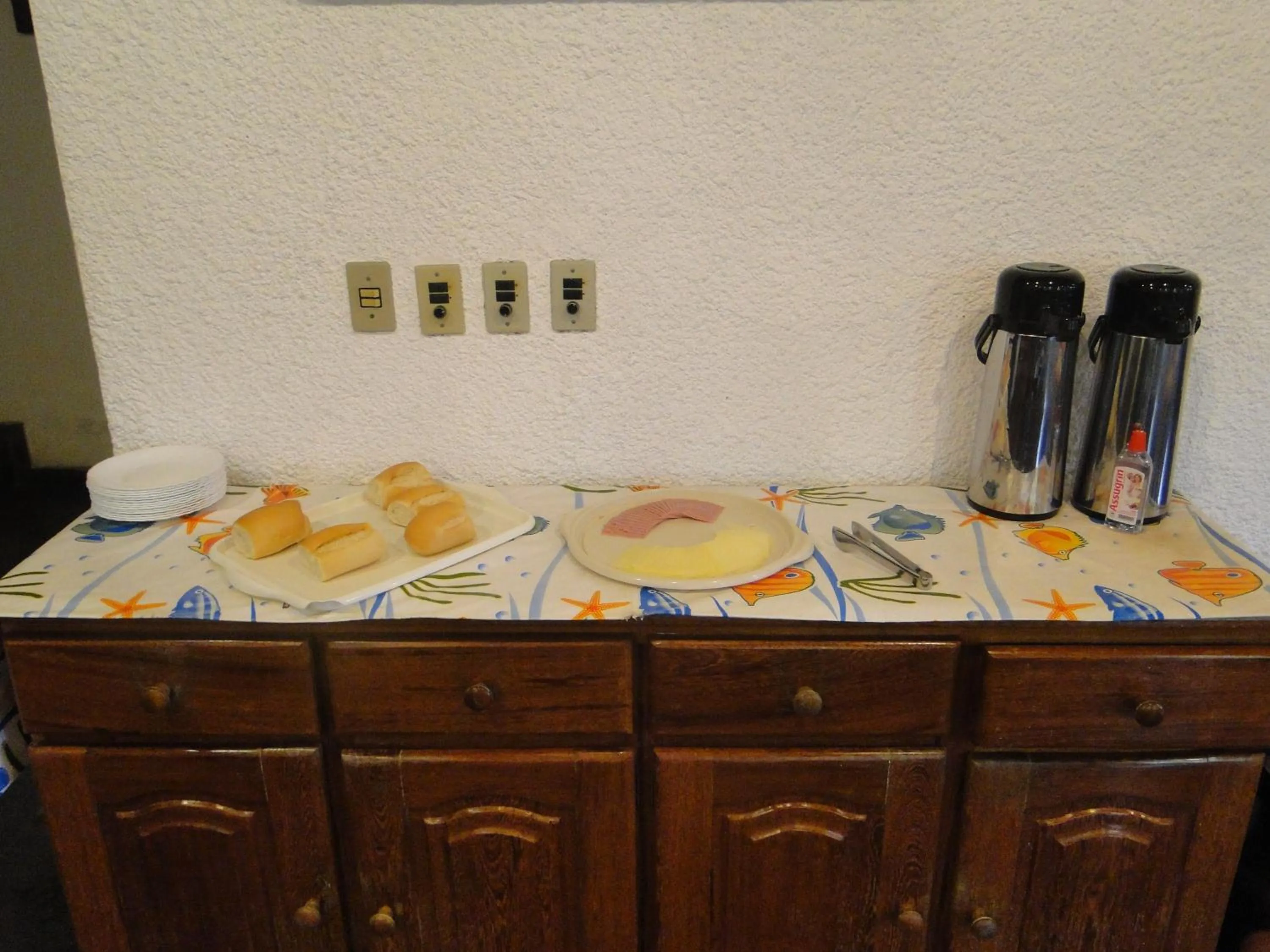 Buffet breakfast in Hotel Pousada Arco Iris