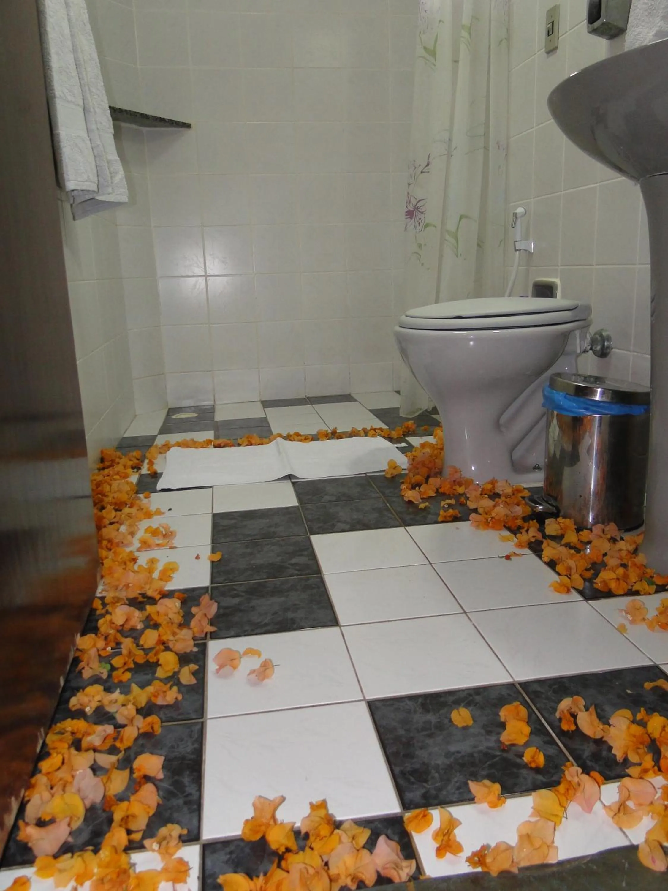 Shower in Hotel Pousada Arco Iris