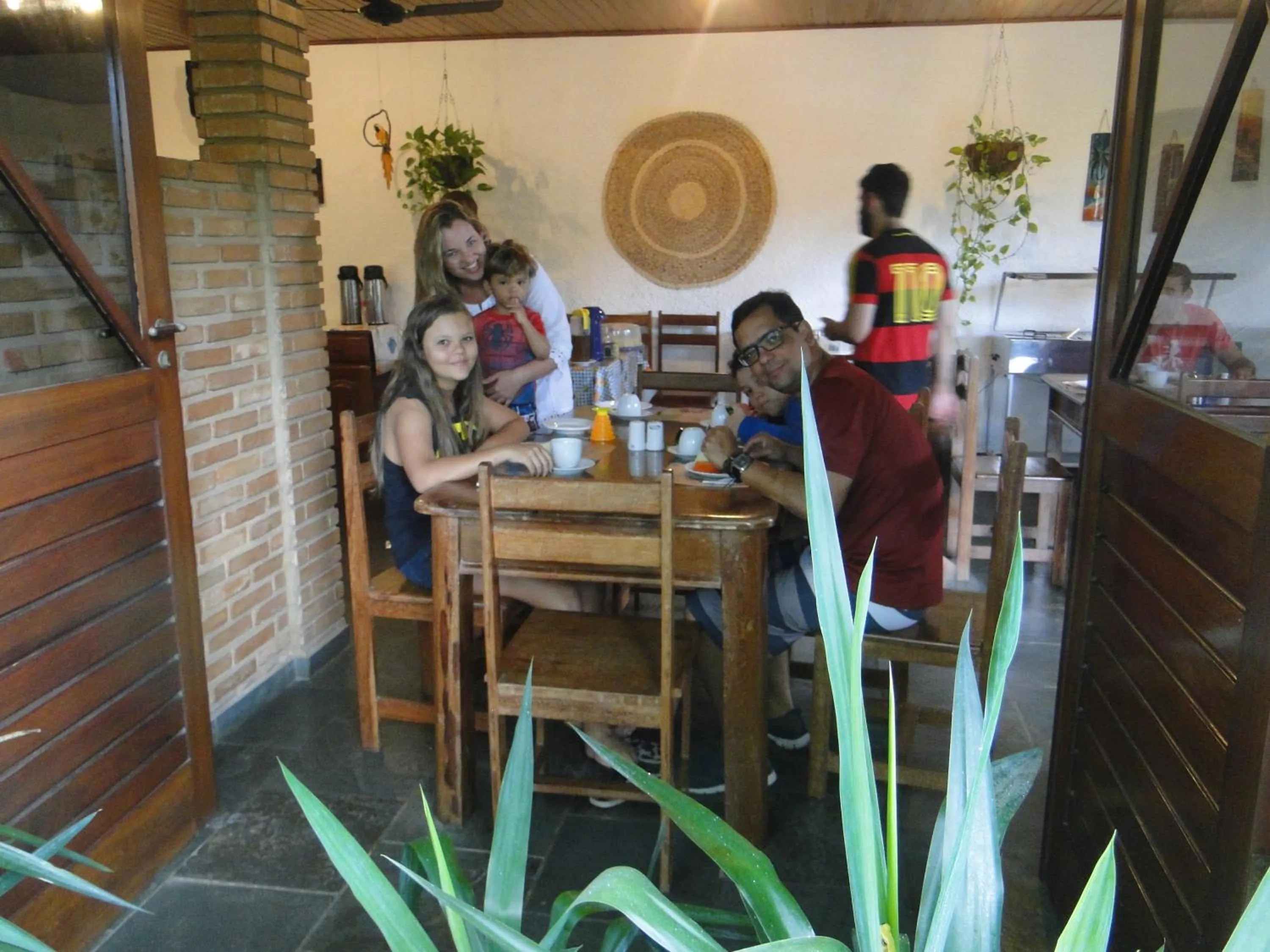 Buffet breakfast in Hotel Pousada Arco Iris