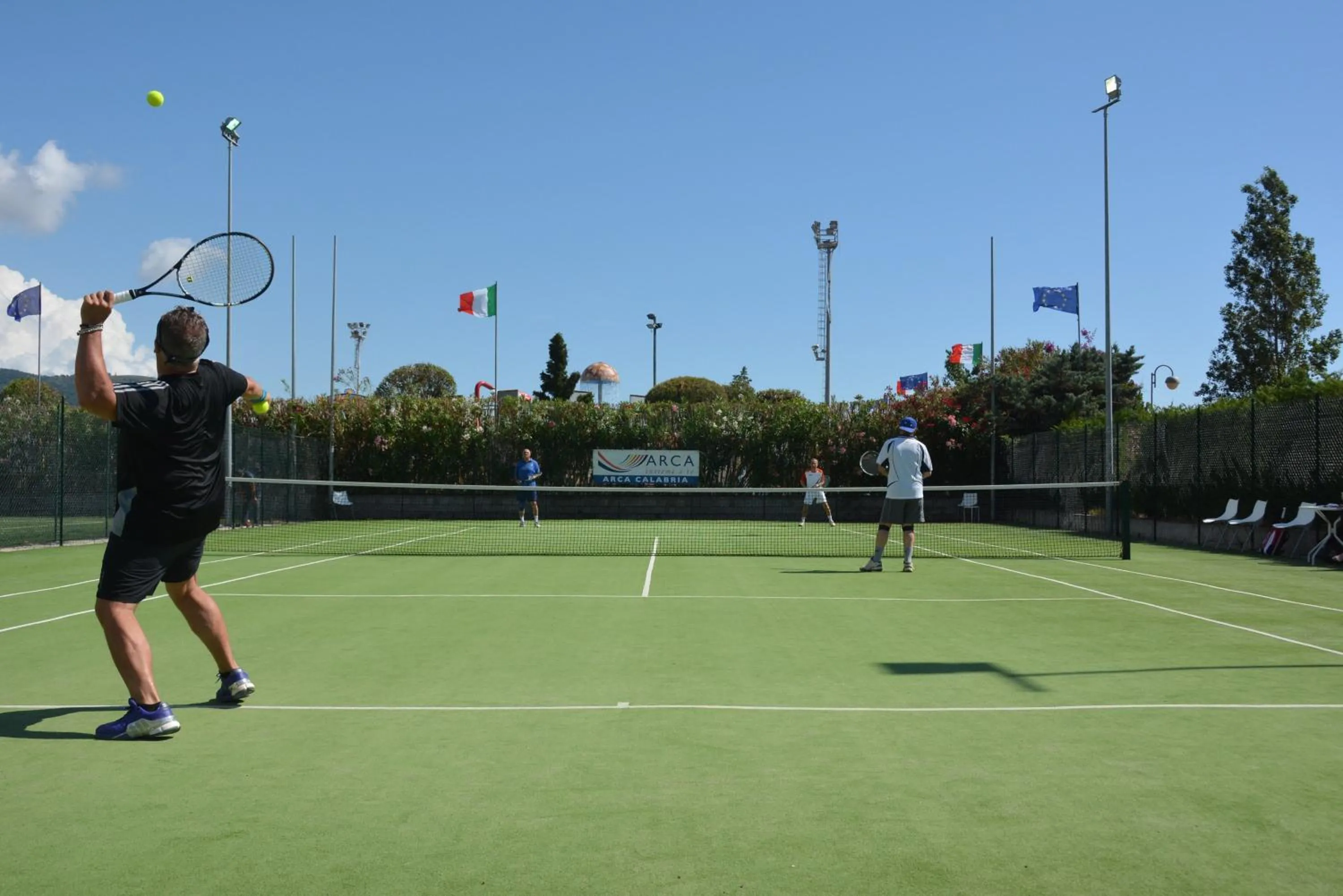 Tennis court in Borgo di Fiuzzi Resort & SPA