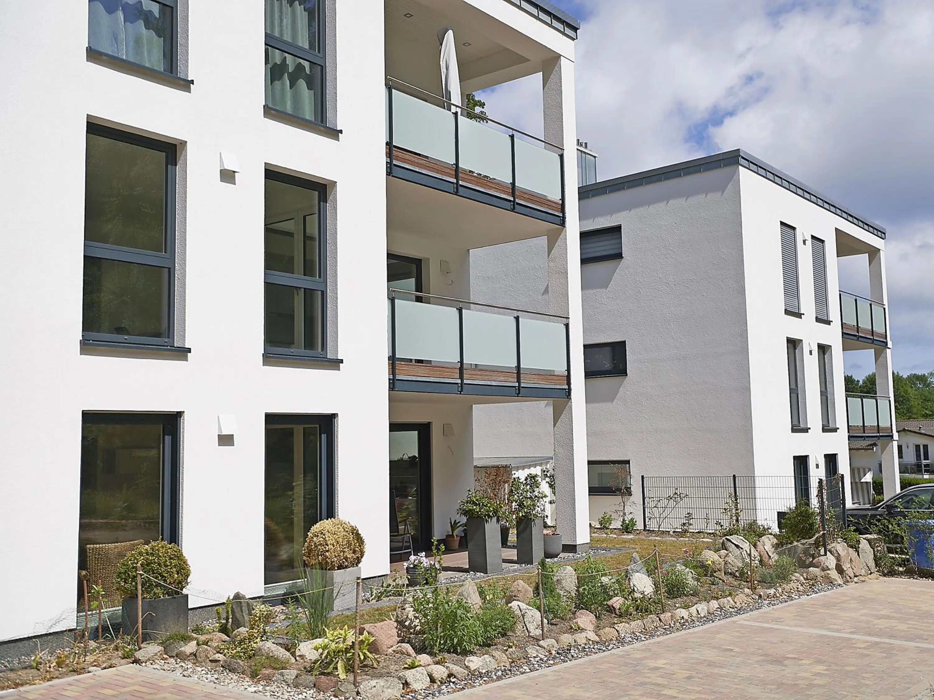 Haus "Jasmund" in Sellin - WG01 im EG mit Kamin und Terrasse