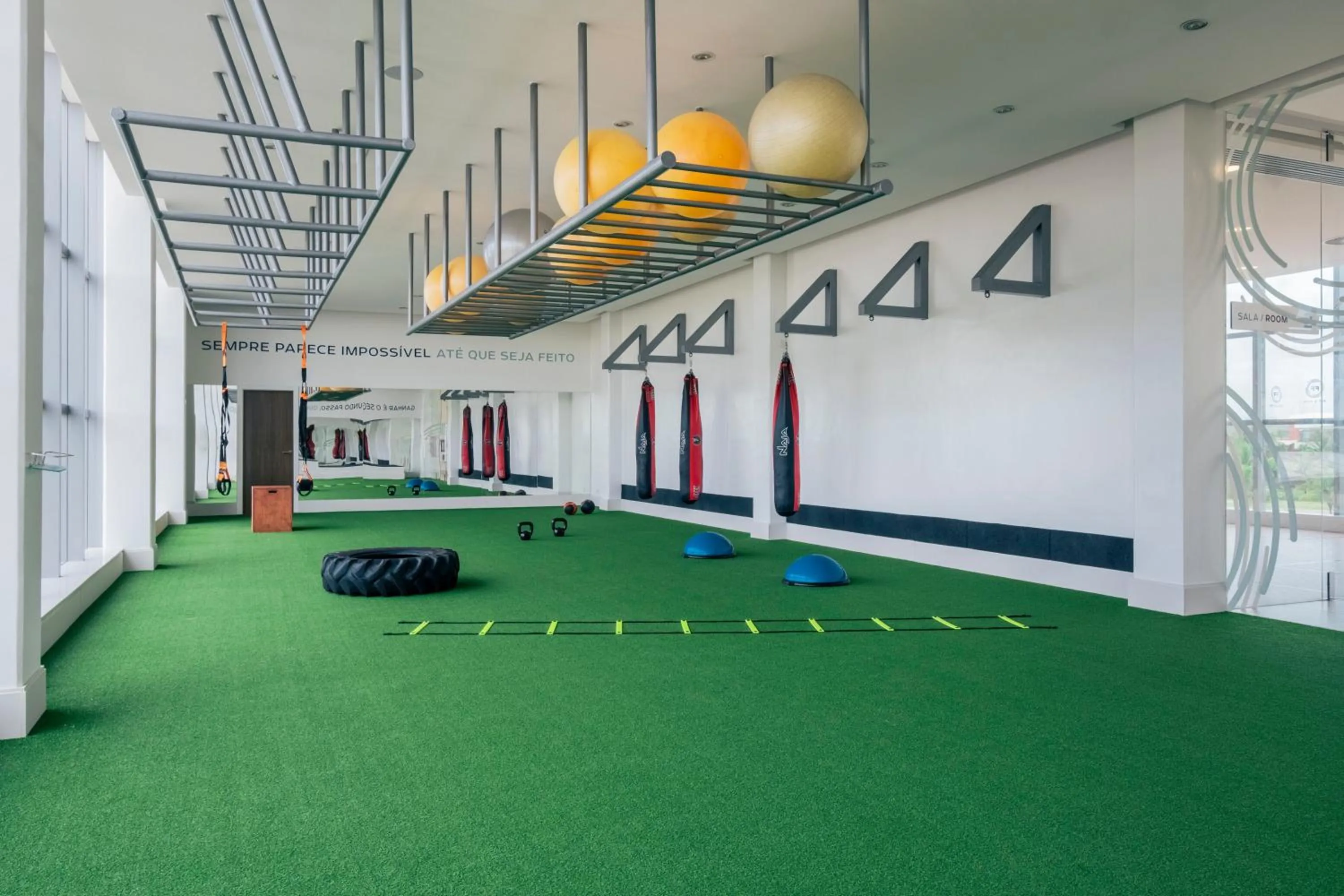 Fitness centre/facilities in Iberostar Waves Bahia - All Inclusive