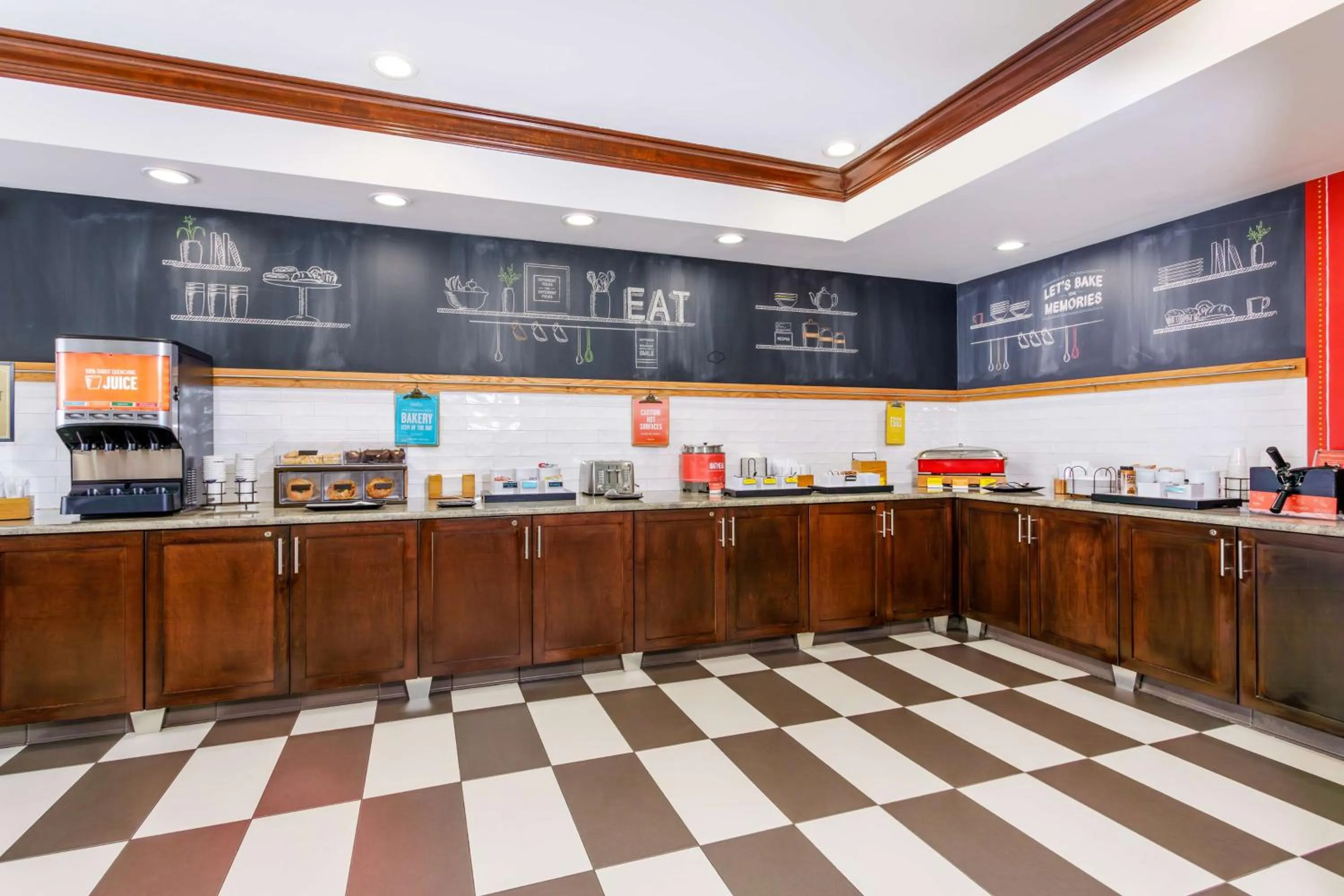 Breakfast in Hampton Inn Titusville/I-95 Kennedy Space Center