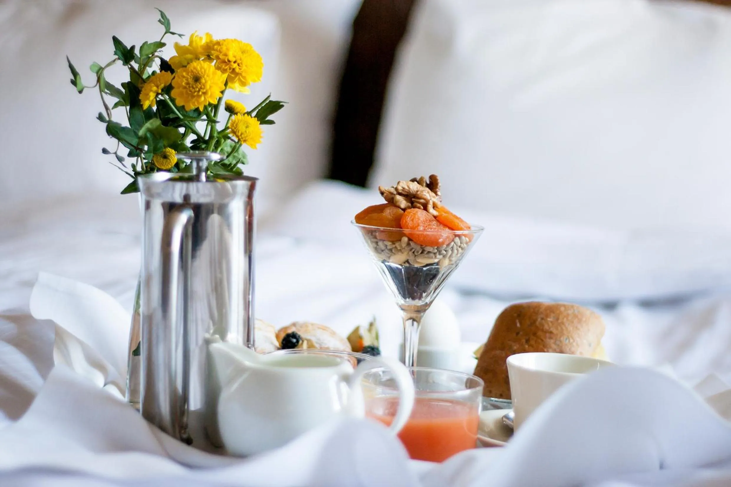 Food and drinks, Bed in Ronnums Herrgård